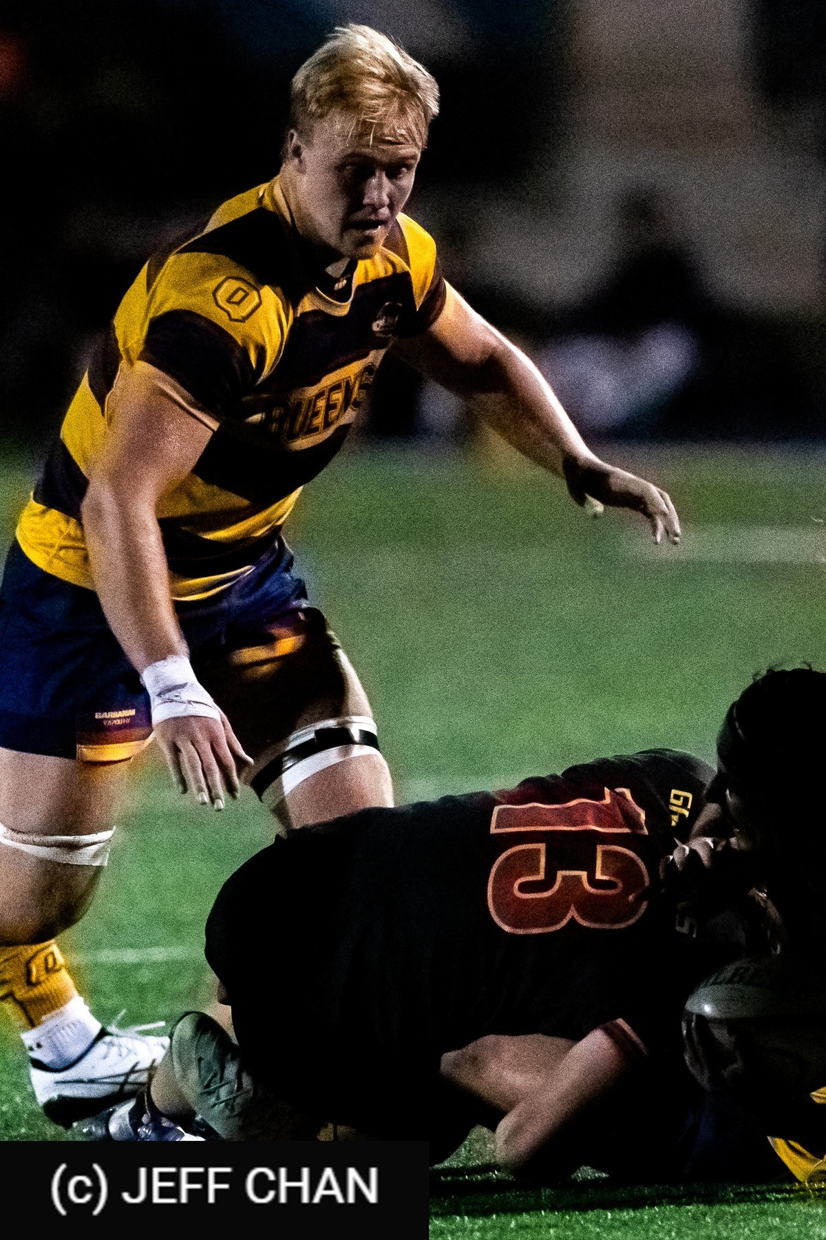  Queen's University - University of Guelph - Rugby - OUA 2025 Queen's vs Guelph (#OUA25QUGU10) Photo by: Jeff Chan | Siuxy Sports 2025-10-10