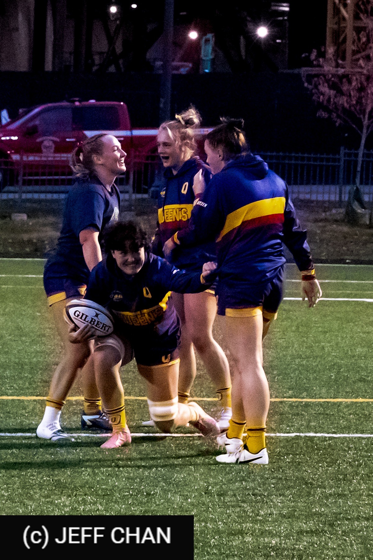  Queen's University - Wilfrid Laurier University - Rugby - OUA 2025 Queen's (W) vs Laurier (#OUW25QWLA10) Photo by: Jeff Chan | Siuxy Sports 2025-10-17