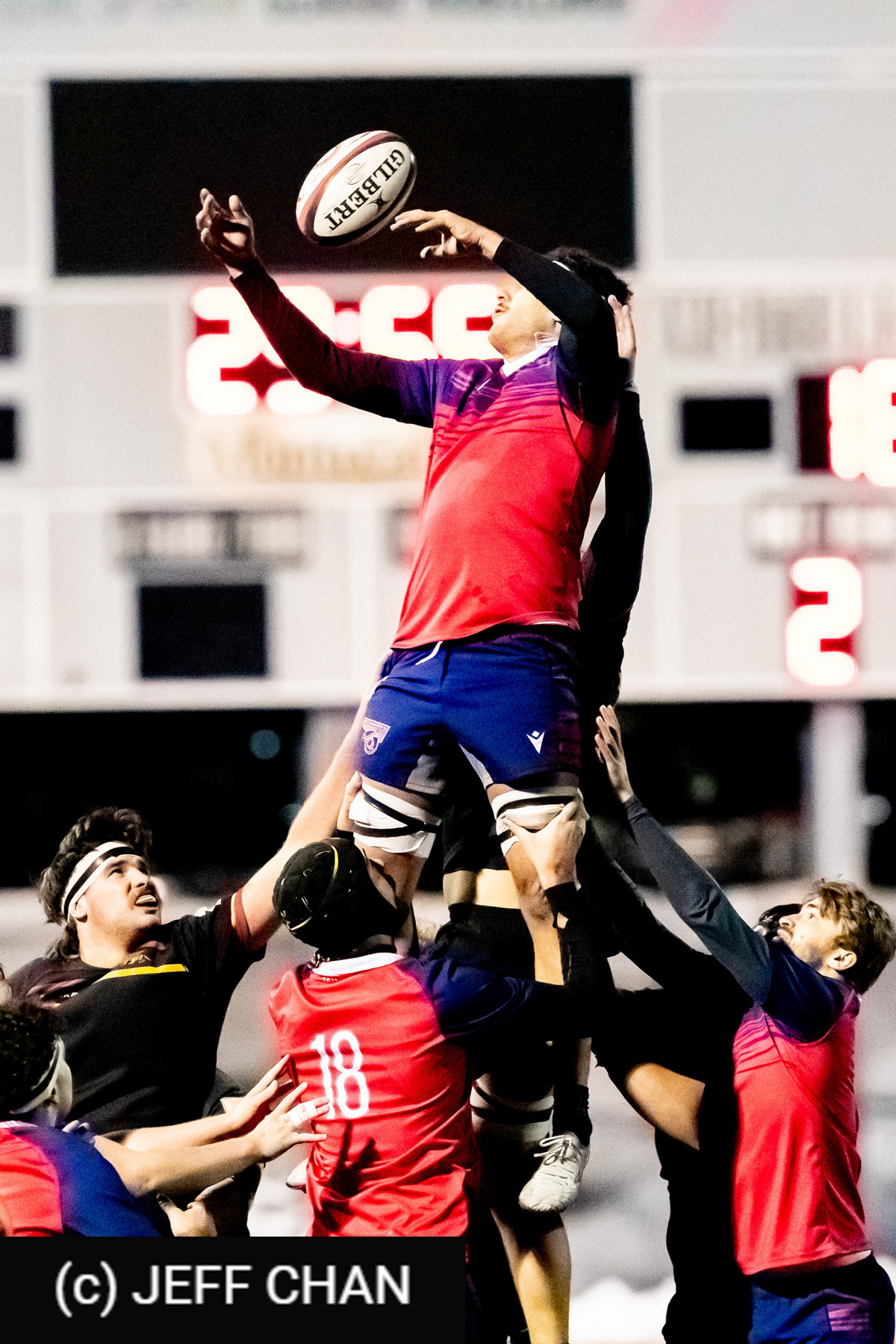  ÉTS (École de technologie supérieure) - University of Guelph - Rugby - CANUMENS 2025 - École de Technologie Supérieure vs University of Guelph - Game#12 Final by Jeff Chan (#CANUMENS2582) Photo by: Jeff Chan | Siuxy Sports 2025-11-16