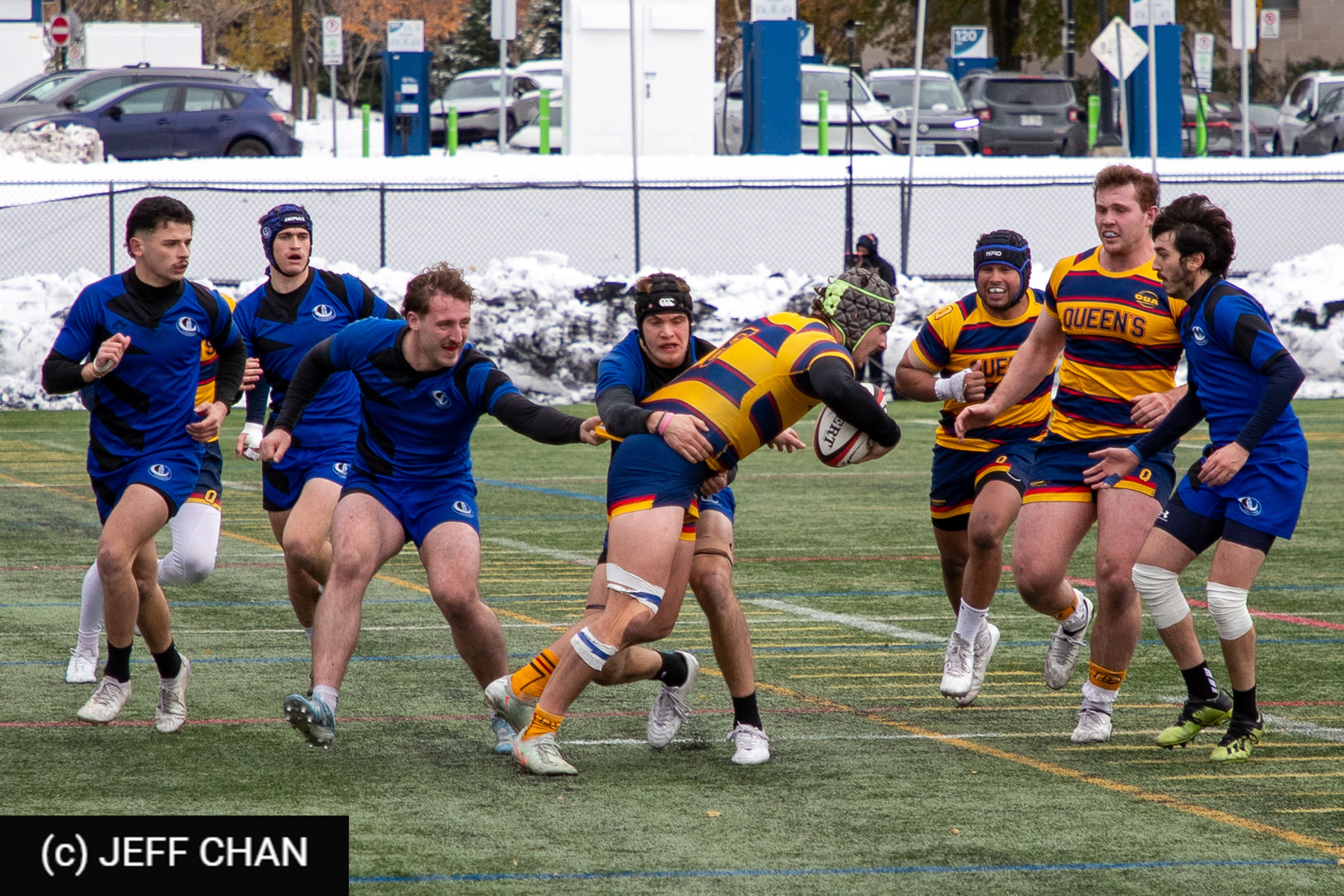  Université de Montréal - Queen's University - Rugby - CANUMENS 2025 - Université de Montréal vs Queen's University - Game#10 by Jeff Chan (#CANUMENS2560) Photo by: Jeff Chan | Siuxy Sports 2025-11-16