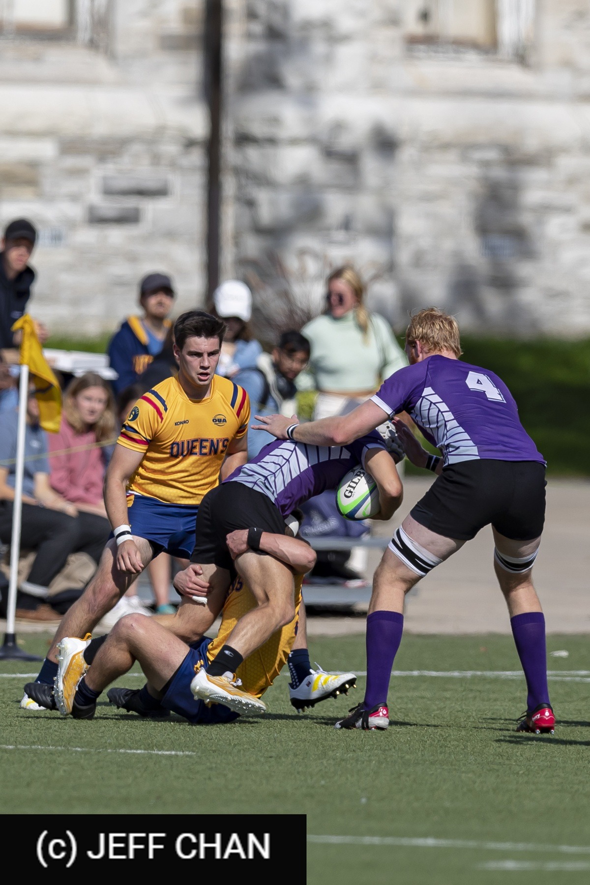  Queen's University - University of Western Ontario - Rugby - OUA 2022 Queen's vs Western (#OUA22QUWE09) Photo by: Jeff Chan | Siuxy Sports 2022-09-24