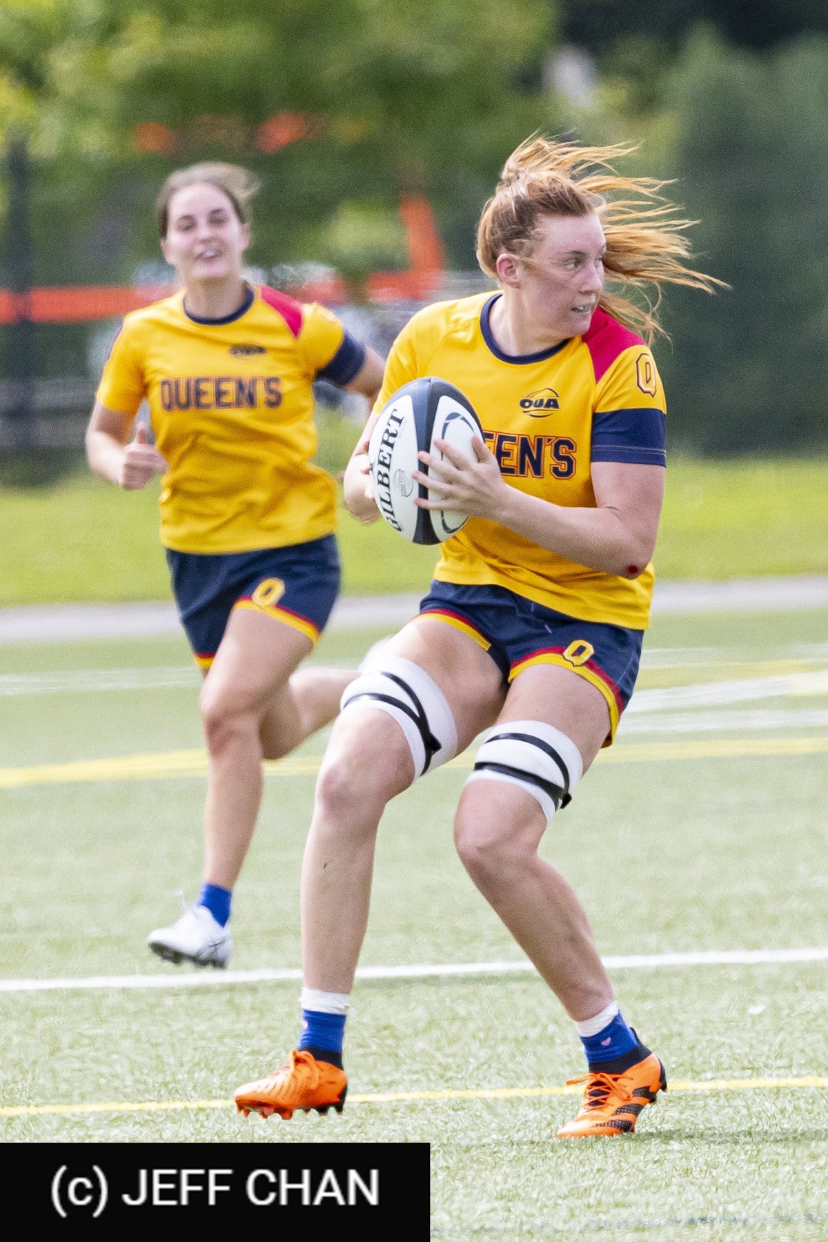  Queen's University - Trent University - Rugby - OUA 2023 Queen's (W) vs Trent (#OUW23QWTR09) Photo by: Jeff Chan | Siuxy Sports 2023-09-02