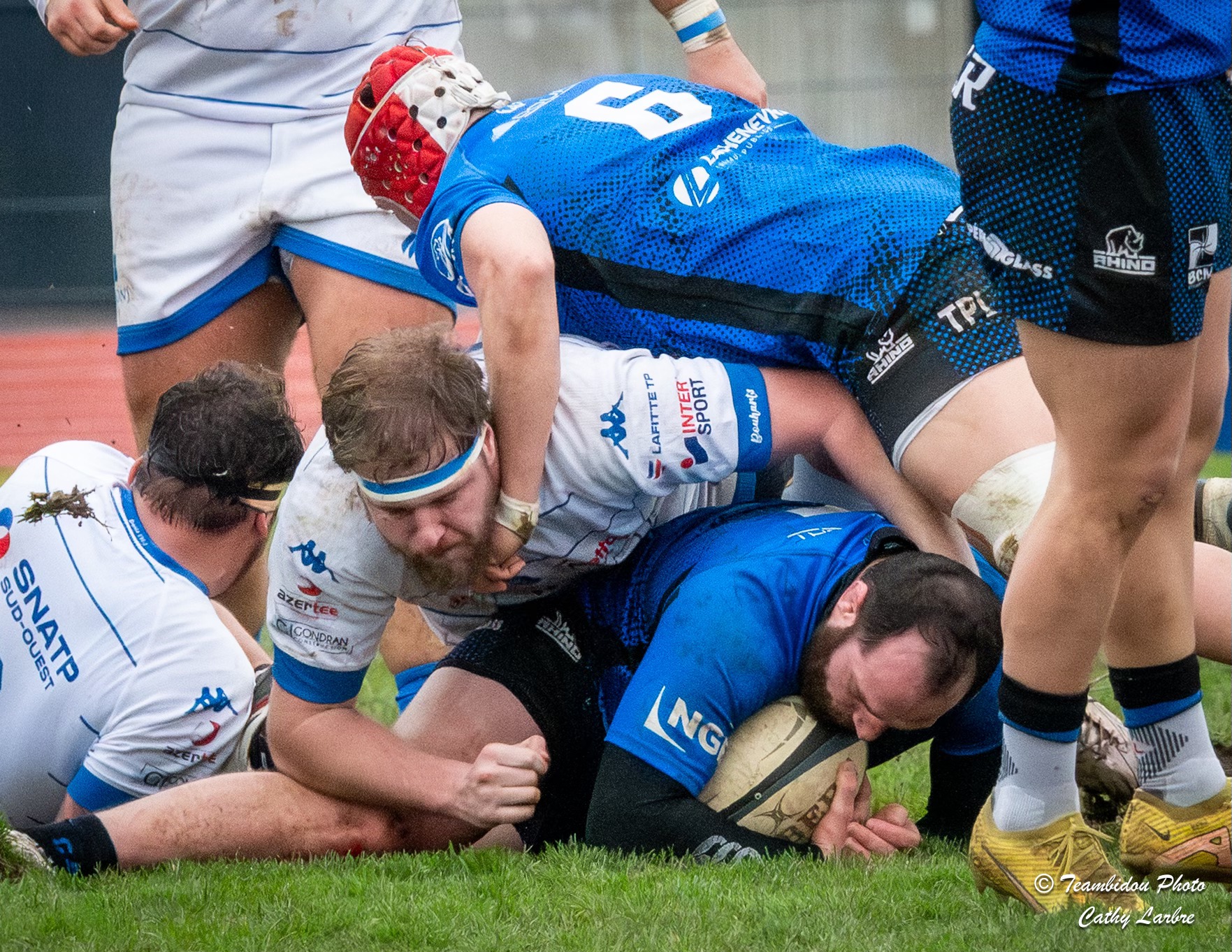  AS Soustons Rugby - Sarlat Rugby - Rugby - FFR 2026 - Fédérale 1 - AS Soustons Rugby vs Sarlat Rugby (#FFR26F1SRSR2) Photo by: Photo Teambidou | Siuxy Sports 2026-02-01