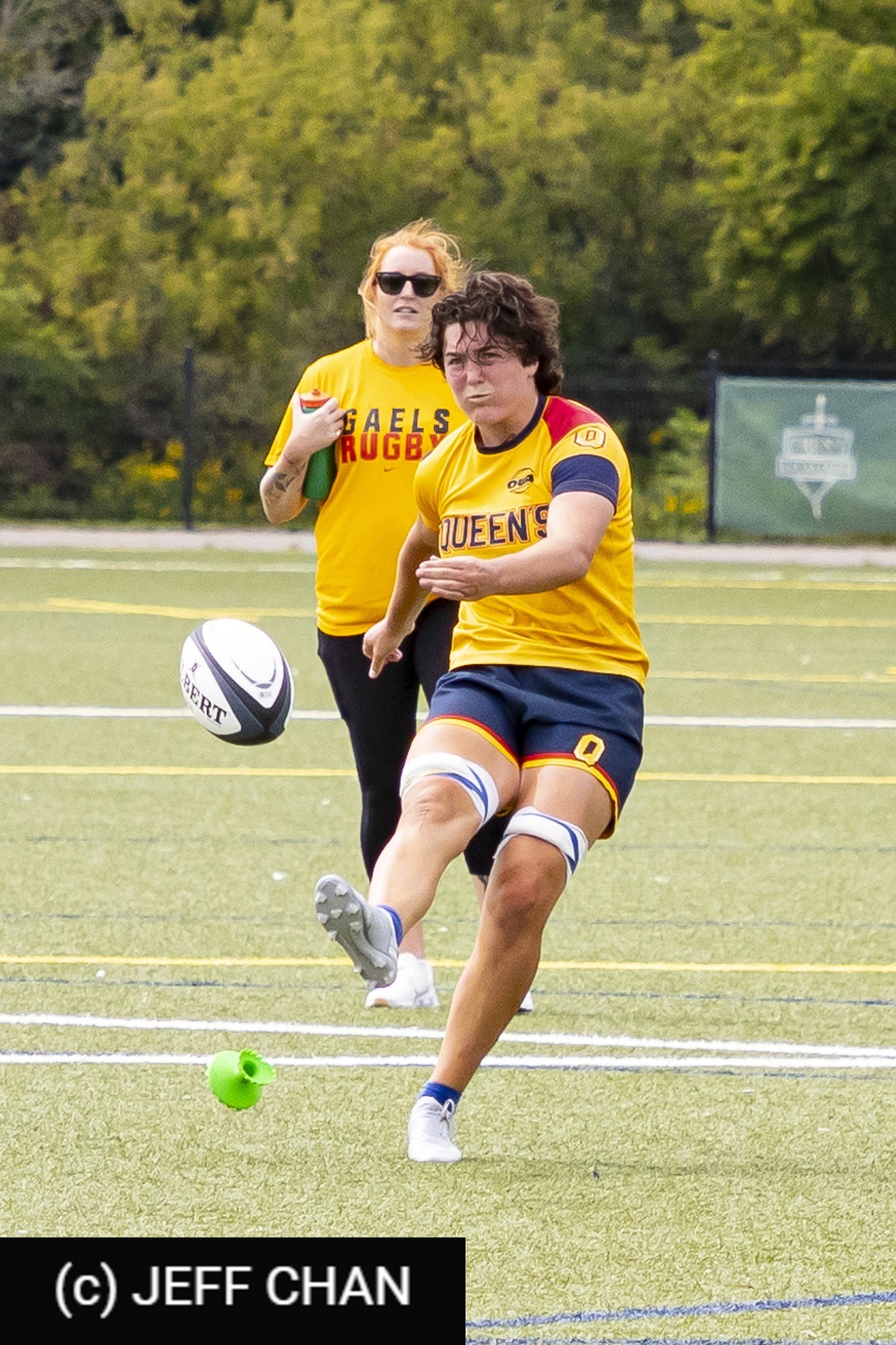  Queen's University - Trent University - Rugby - OUA 2023 Queen's (W) vs Trent (#OUW23QWTR09) Photo by: Jeff Chan | Siuxy Sports 2023-09-02
