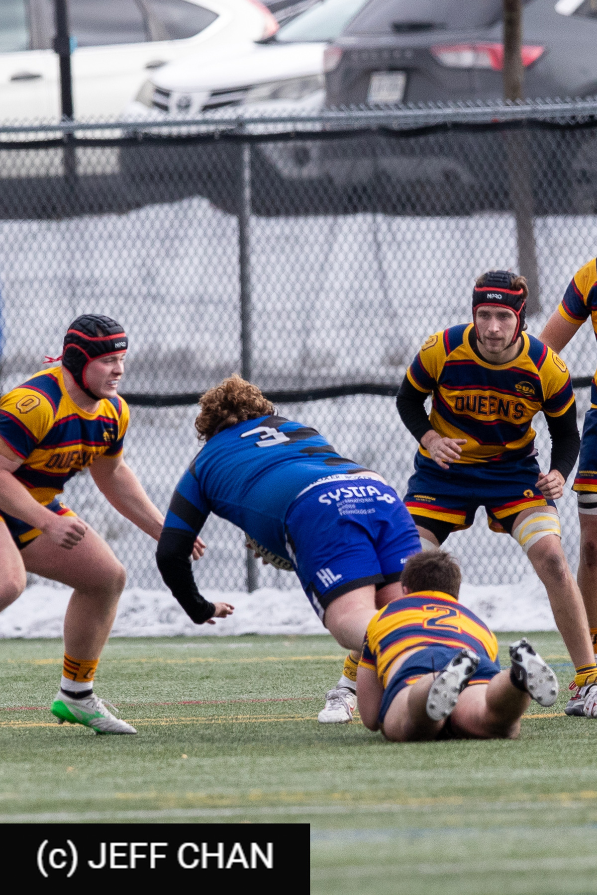  Université de Montréal - Queen's University - Rugby - CANUMENS 2025 - Université de Montréal vs Queen's University - Game#10 by Jeff Chan (#CANUMENS2560) Photo by: Jeff Chan | Siuxy Sports 2025-11-16
