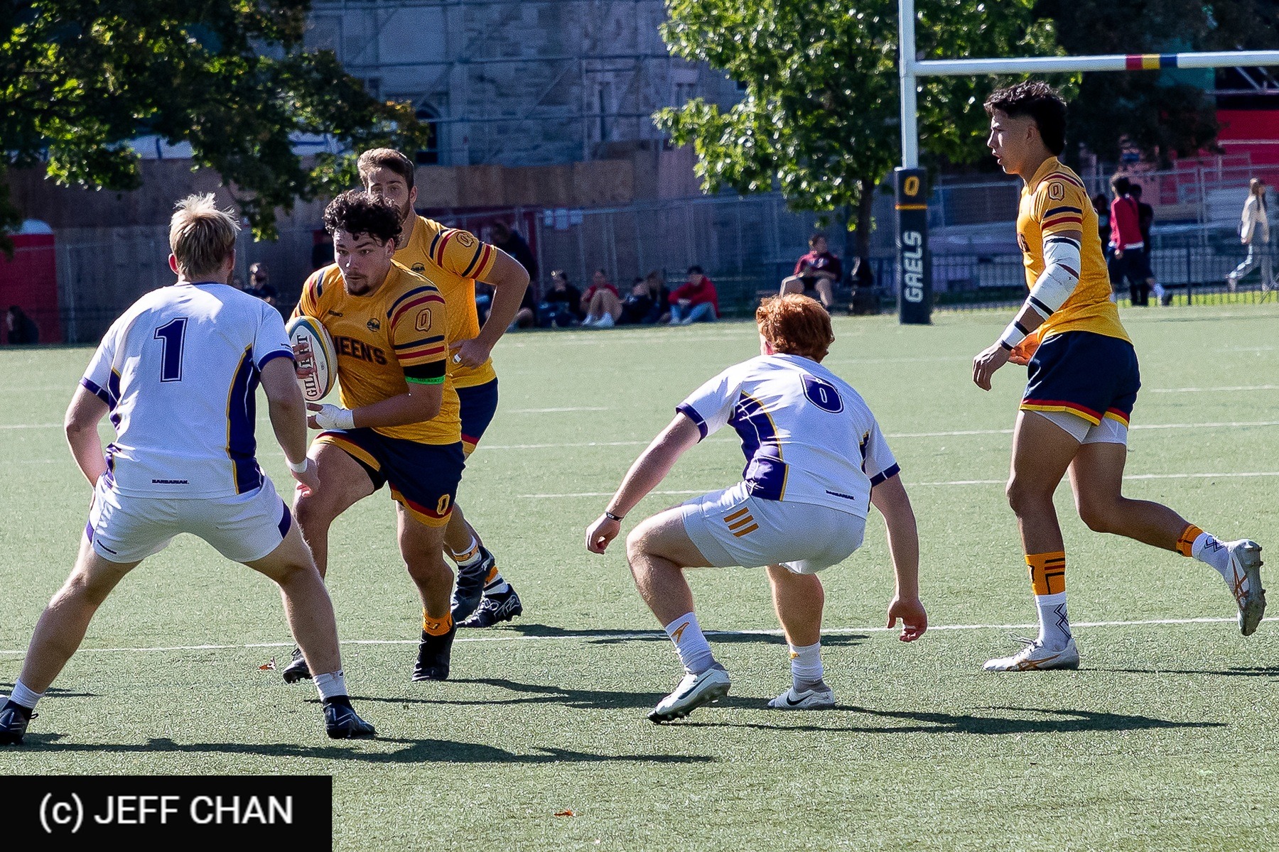  Queen's University - Wilfrid Laurier University - Rugby - OUA 2024 Queen's vs Laurier (#OUA24QULA10) Photo by: Jeff Chan | Siuxy Sports 2024-10-05