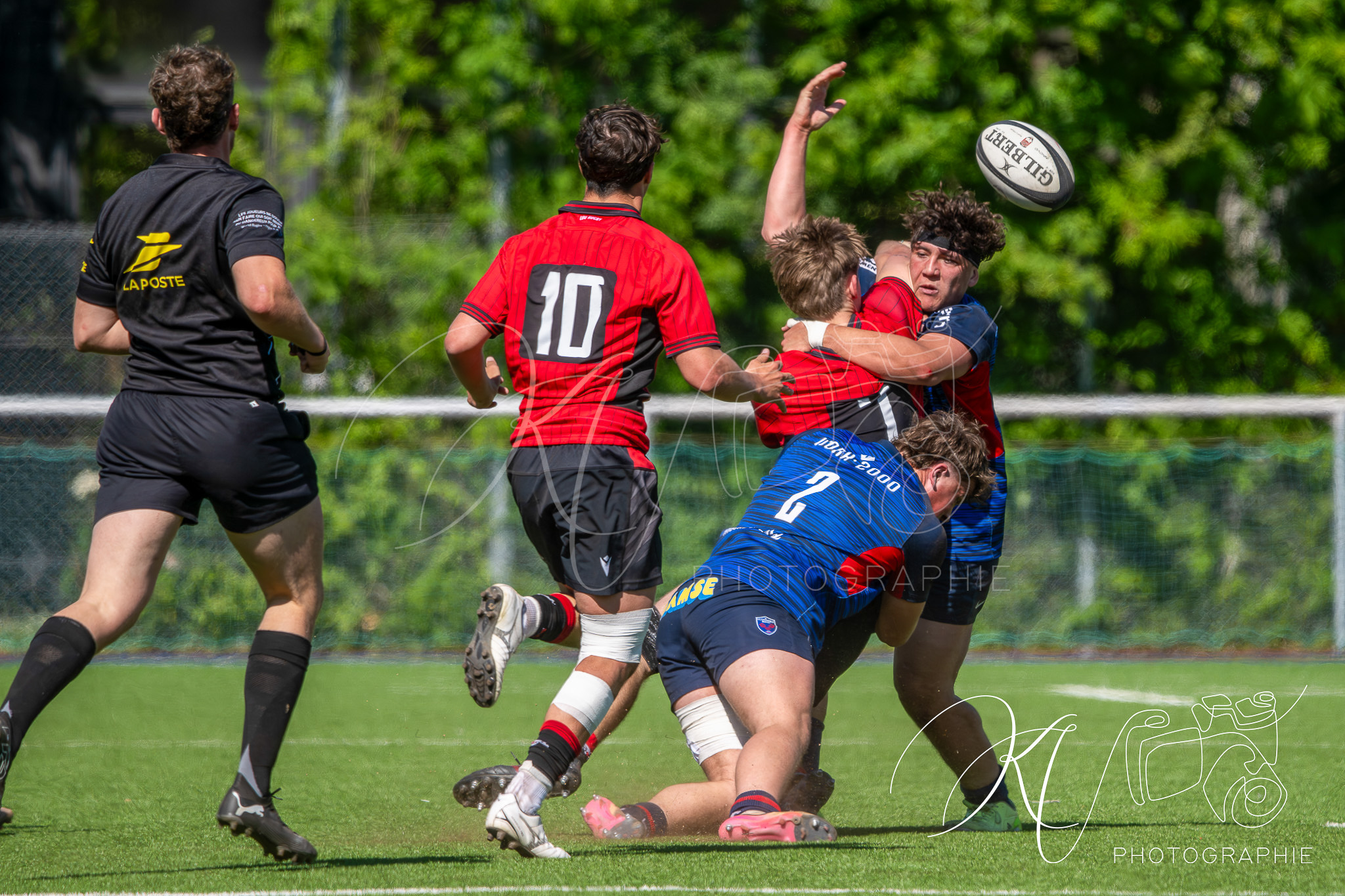  FC Grenoble Rugby - Lyon Olympique Universitaire - Rugby - FFR 2026 - Crabos - FC Grenoble vs Lyon Olympique Universitaire (#FFR26CRFCGLO4) Photo by: Karine Valentin | Siuxy Sports 2026-04-18