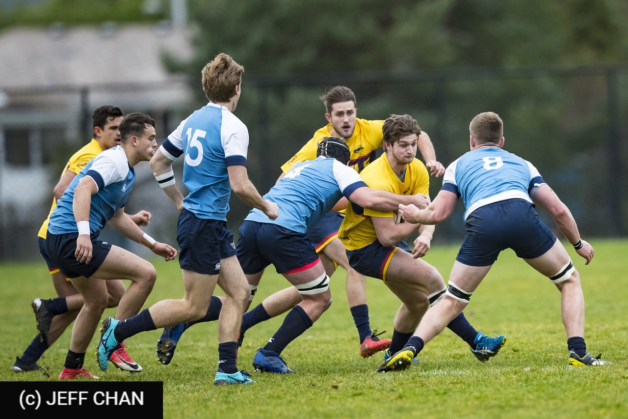 Nicholas DE LALLO -  Queen's University - University of Victoria - Rugby - CANUMENS 2018 - Queen's U vs U Victoria by Jeff Chan (#CANUMENS1804) Photo by: Jeff Chan | Siuxy Sports 2018-11-22