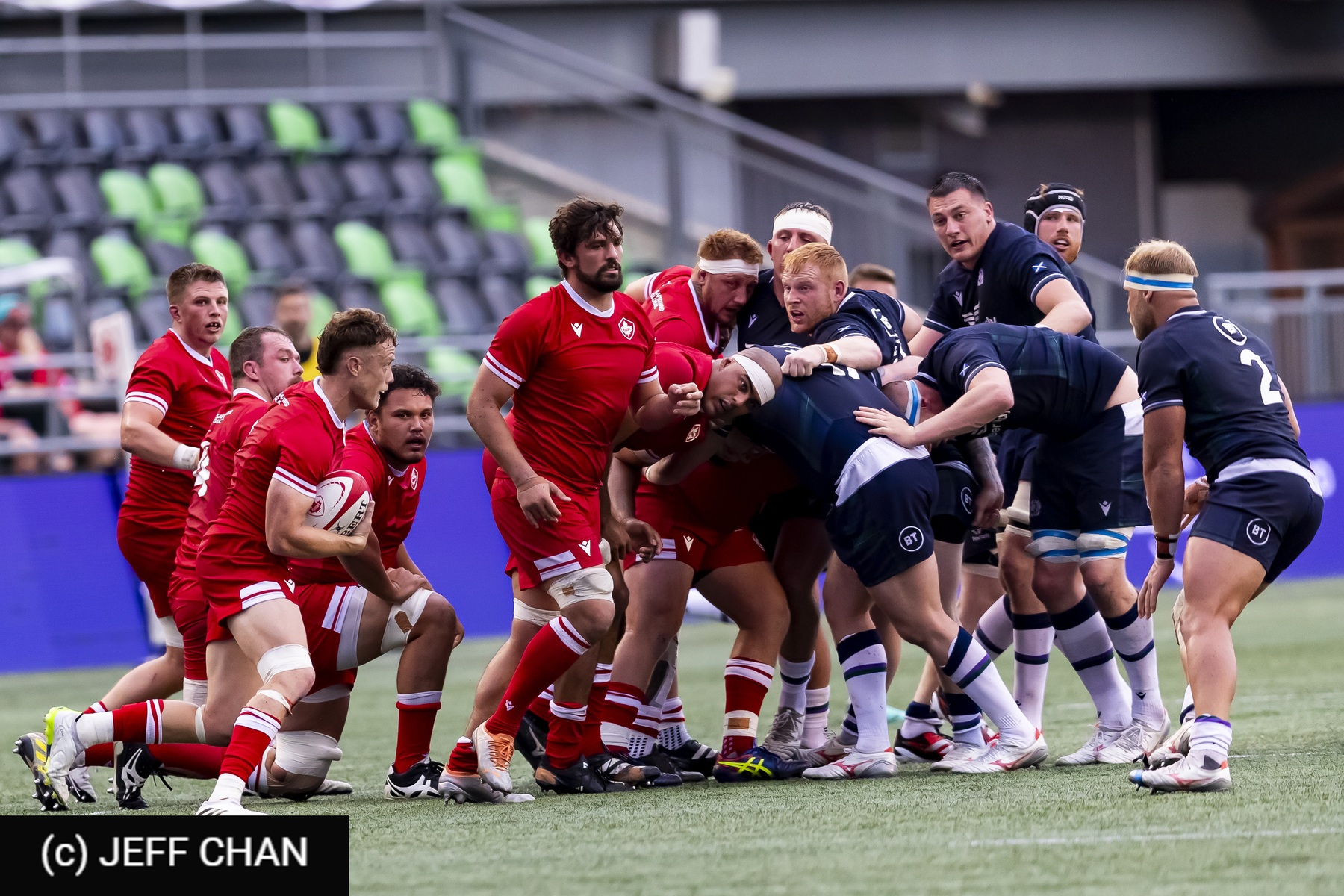 Canada Rugby XV M - Scotland national rugby union team - Rugby - Canada vs Scotland - 2024 TD Place - Post Game - by Jeff Chan (#CANSCO240709) Photo by: Jeff Chan | Siuxy Sports 2024-07-06