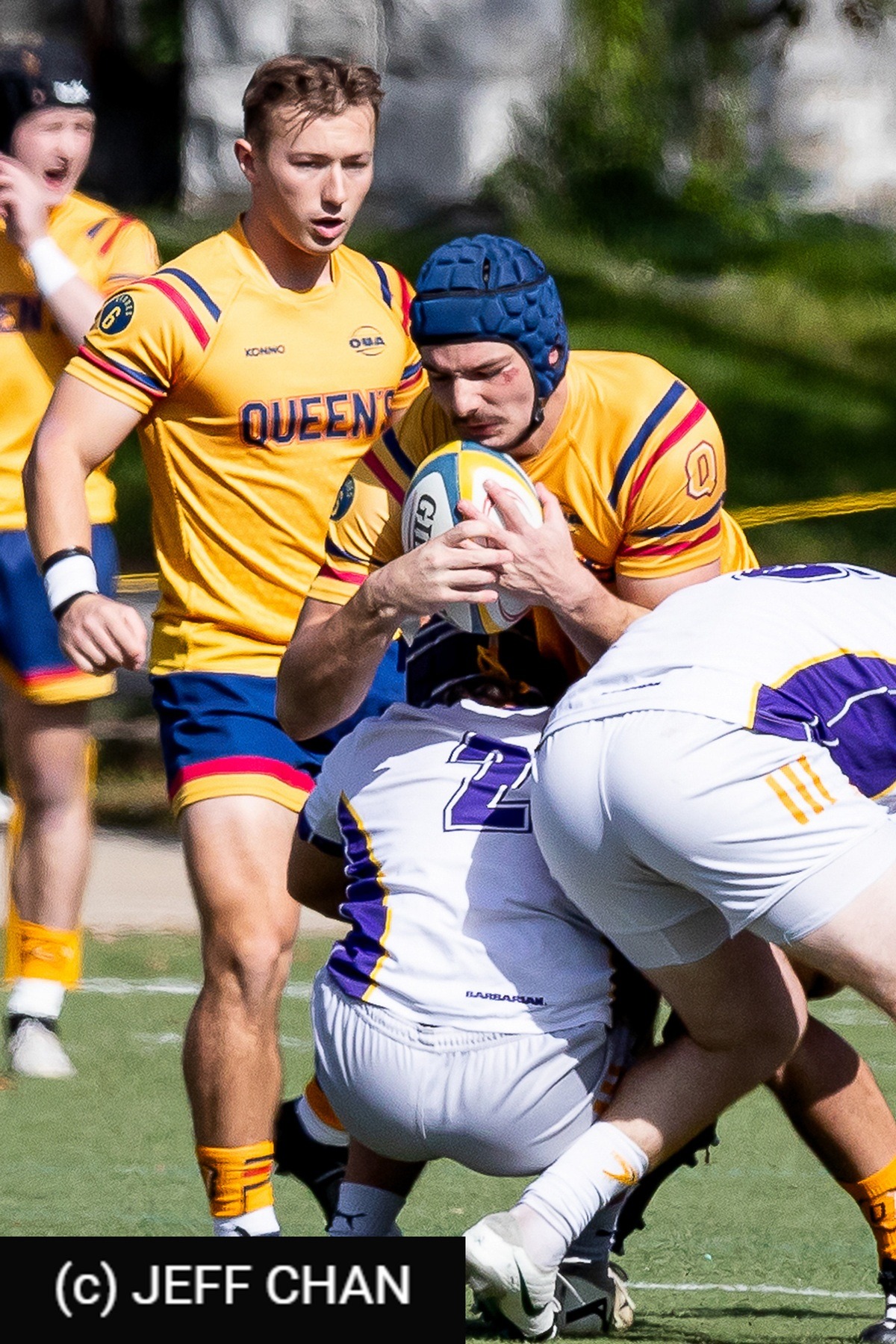  Queen's University - Wilfrid Laurier University - Rugby - OUA 2024 Queen's vs Laurier (#OUA24QULA10) Photo by: Jeff Chan | Siuxy Sports 2024-10-05