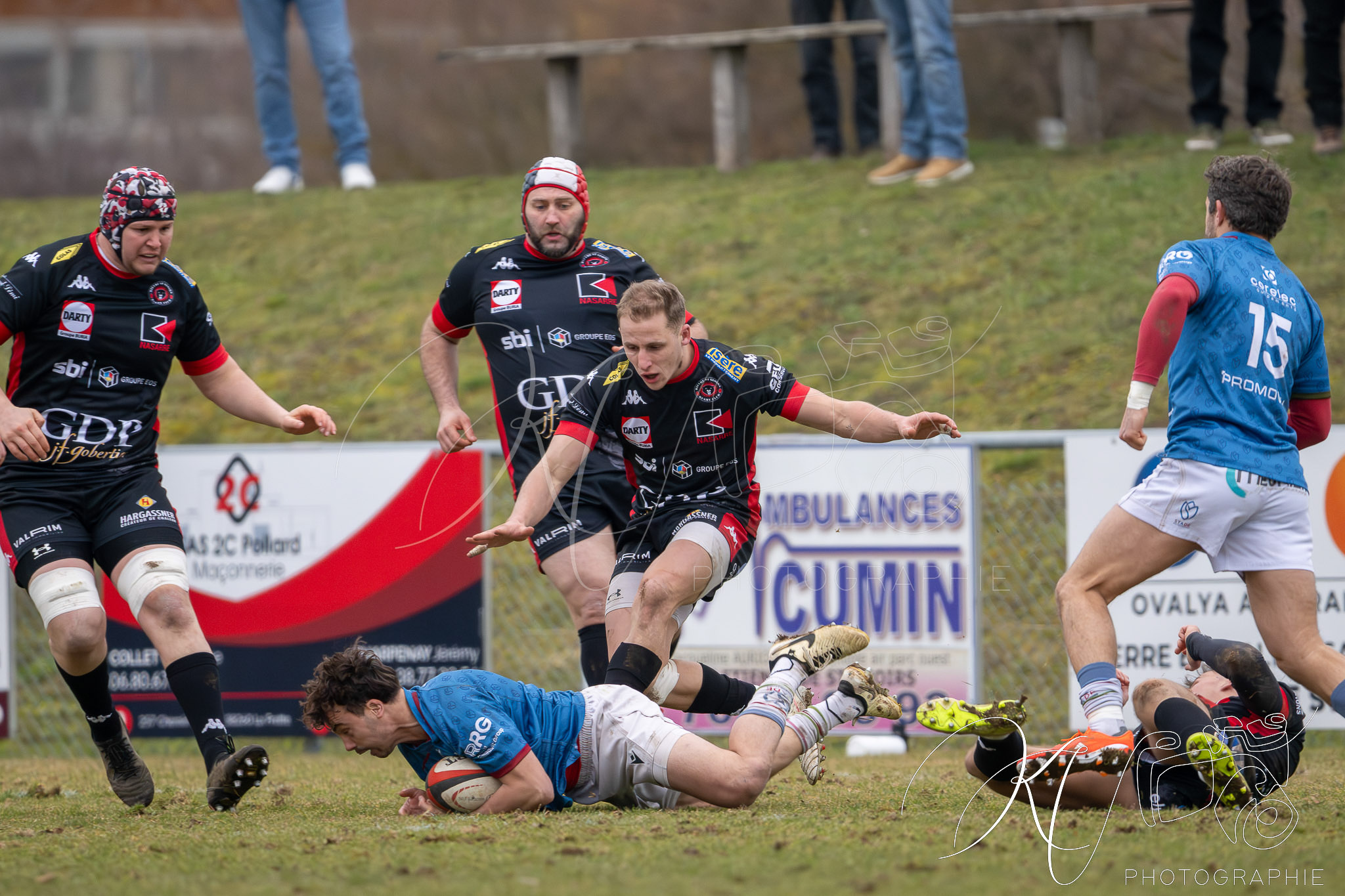  Bièvre Saint-Geoirs RC - Rugby Club Rillieux - Rugby - FFR 2026 - Fédérale 2 - Bièvre Saint-Geoirs RC vs RC Rillieux (#FFR26F2BSGRCR) Photo by: Karine Valentin | Siuxy Sports 2026-02-15