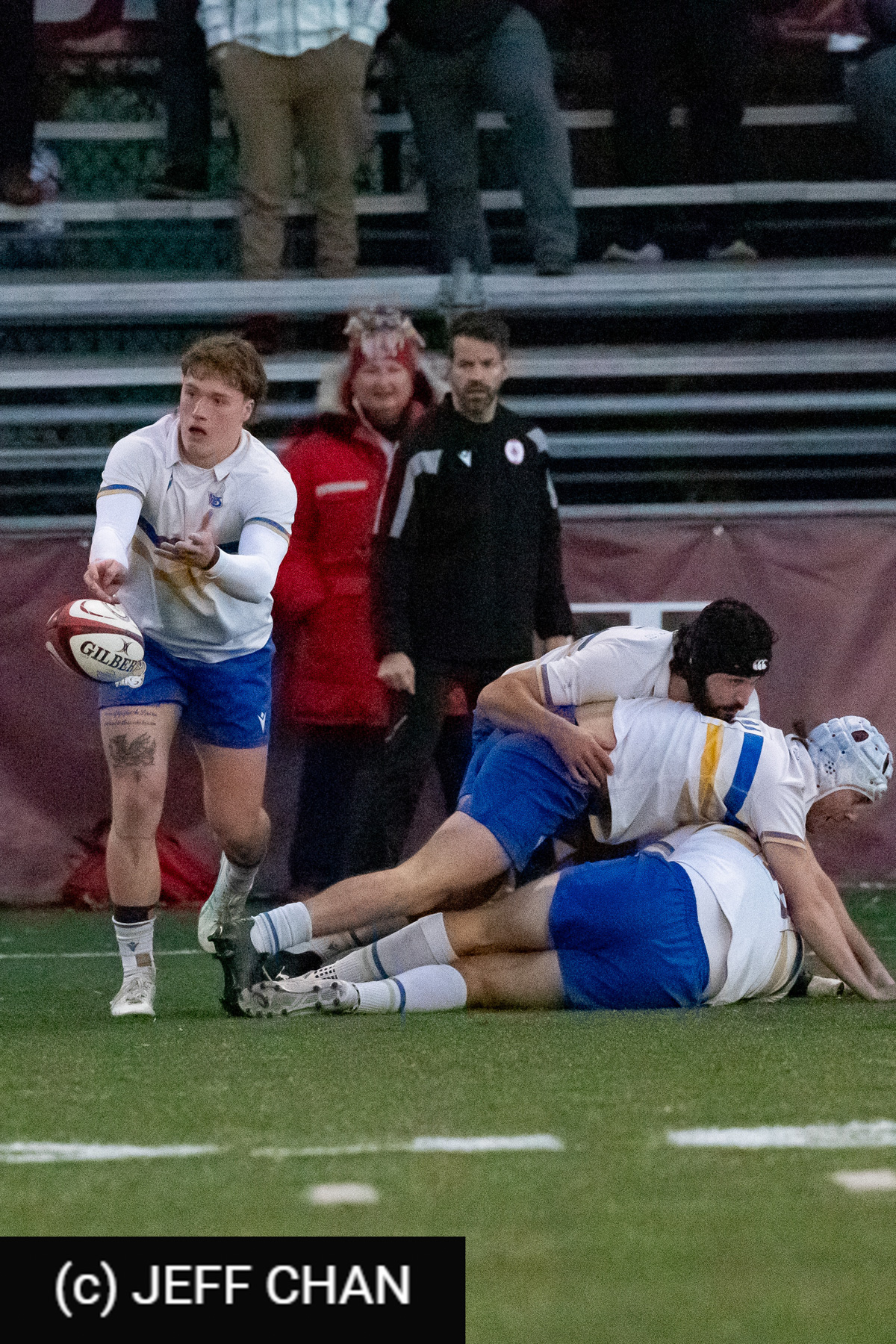  Queen's University - University of Victoria - Rugby - CANUMENS 2024 - Qtr final - Queen's vs UVic by Jeff Chan (#CANUMENS2403) Photo by: Jeff Chan | Siuxy Sports 2024-11-13