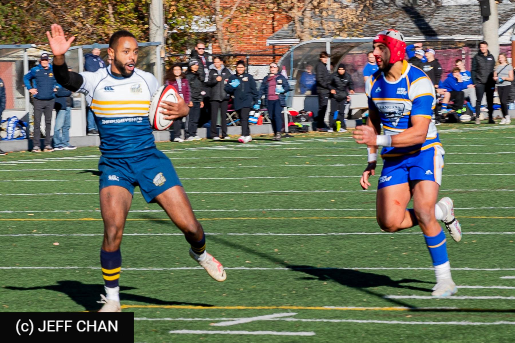 Jared Andrews ALMACK -  University of British Columbia - University of British Columbia Okanagan - Rugby - CANUMENS 2024 - Qtr final - UBC vs UBCO by Jeff Chan (#CANUMENS2401) Photo by: Jeff Chan | Siuxy Sports 2024-11-13