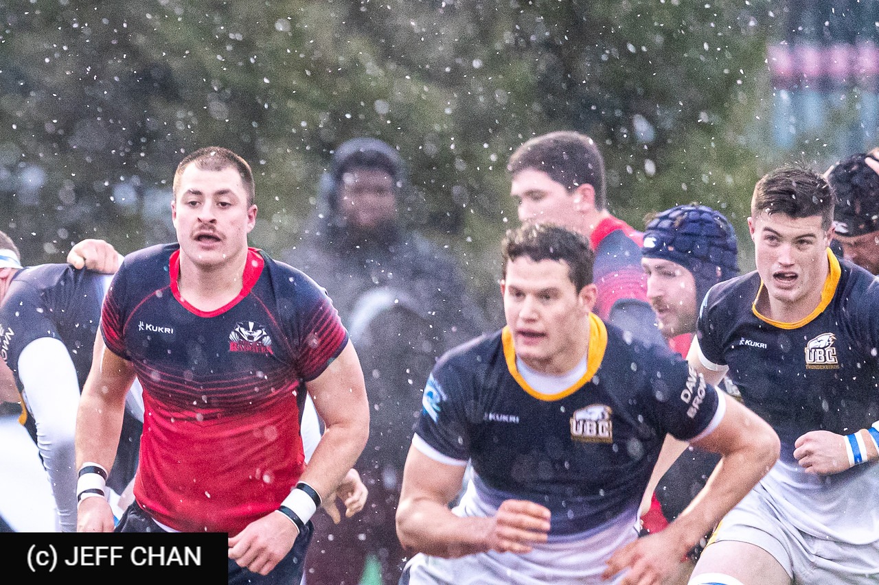 Nick ALLEN - Michael SMITH - Zach ZORBAS -  University of British Columbia - Brock University - Rugby - CANUMENS 2019 - U British Columbia vs Brock U - by Jeff Chan (#CANUMENS1902) Photo by: Jeff Chan | Siuxy Sports 2019-11-20