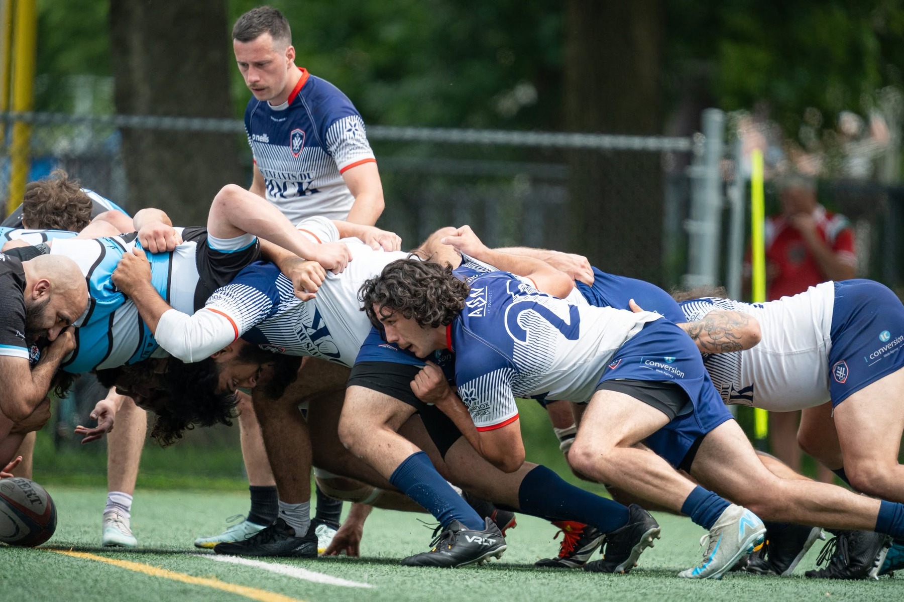  Rugby XV de Montréal - Montreal Wanderers Rugby Football Club - Rugby - RQ 2026 - LP1 M - 1res - XV de Montréal vs Montreal Wanderers (#RQ26LPMBXXVW7) Photo by:  | Siuxy Sports 2026-07-04