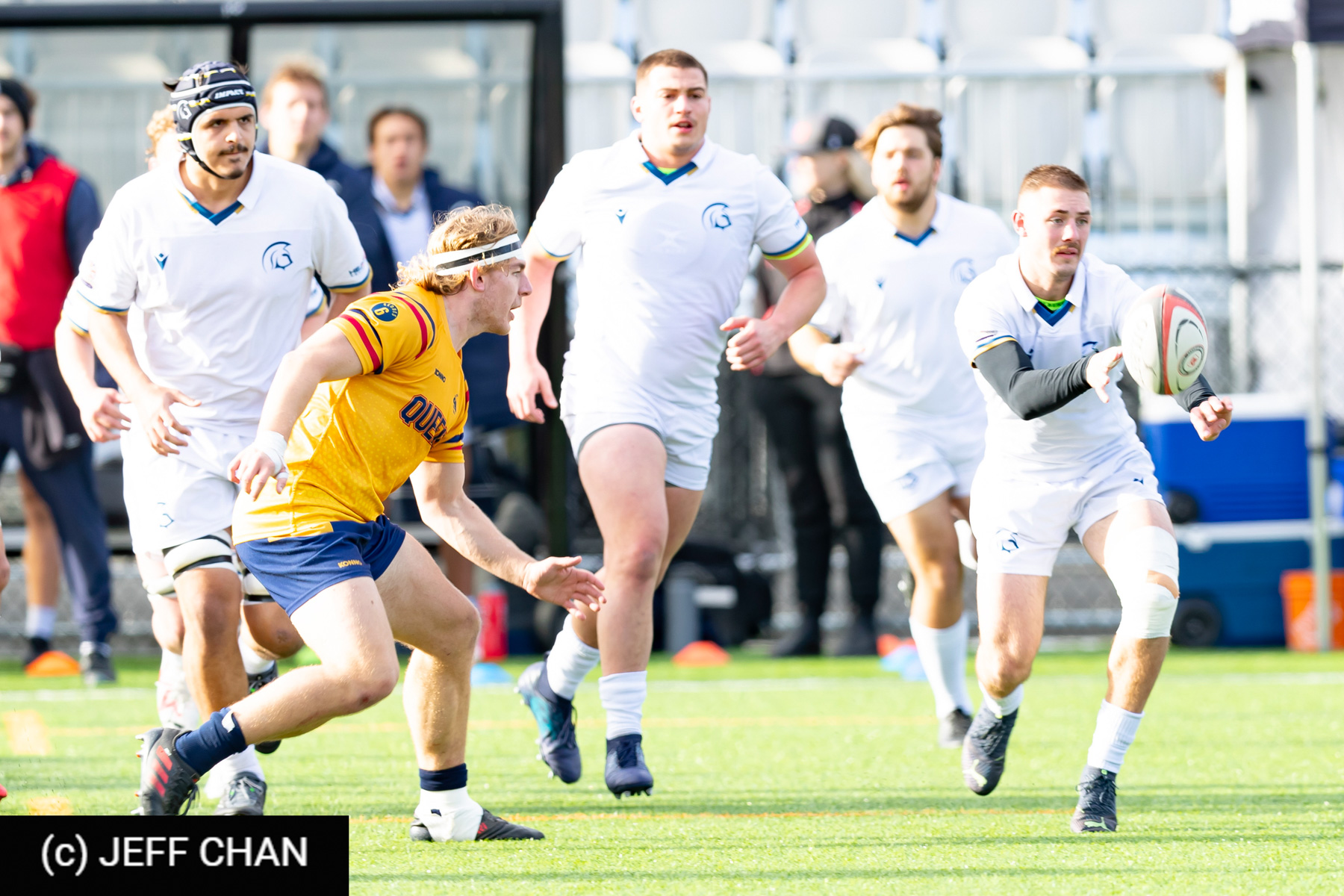 Ben GRACI - Jan-Hendrik LOURENS -  Queen's University - Trinity Western University - Rugby - CANUMENS 2023 - Queen's vs Trinity U by Jeff Chan (#CANUMENS2309) Photo by: Jeff Chan | Siuxy Sports 2023-11-19