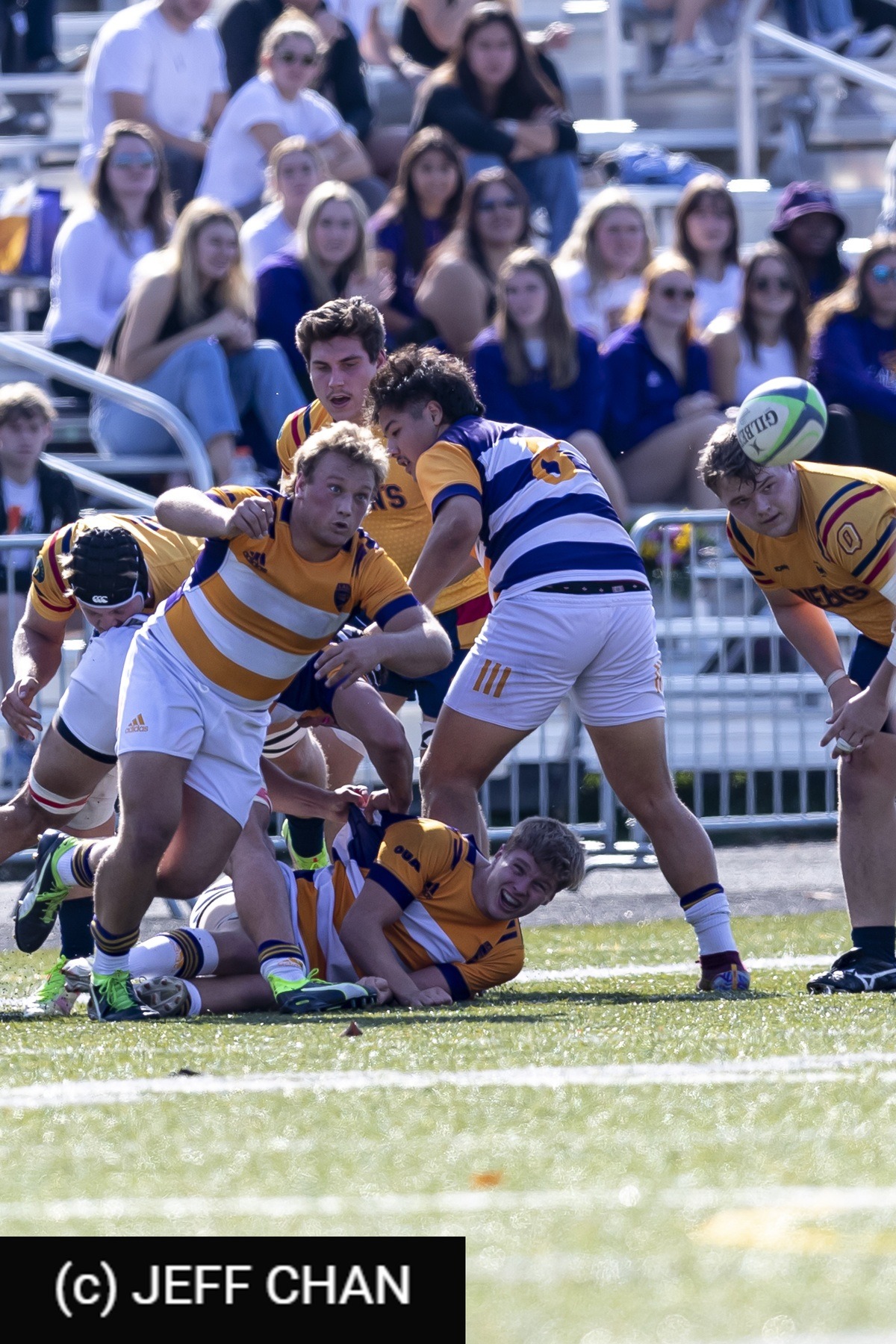 Queen's University - Wilfrid Laurier University - Rugby - OUA 2022 Queen's vs Laurier (#OUA22QULA10) Photo by: Jeff Chan | Siuxy Sports 2022-10-23