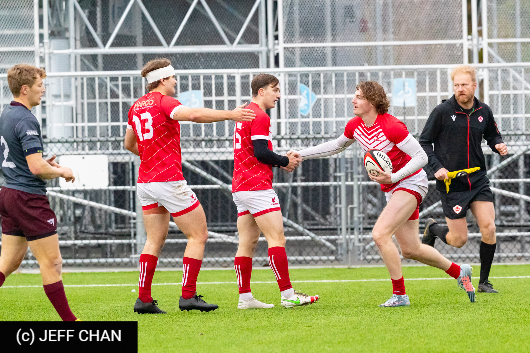  Memorial University of Newfoundland - Université Ottawa - Rugby - CANUMENS 2023 - Quarter final - Memorial vs U Ottawa by Jeff Chan (#CANUMENS2303) Photo by: Jeff Chan | Siuxy Sports 2023-11-15