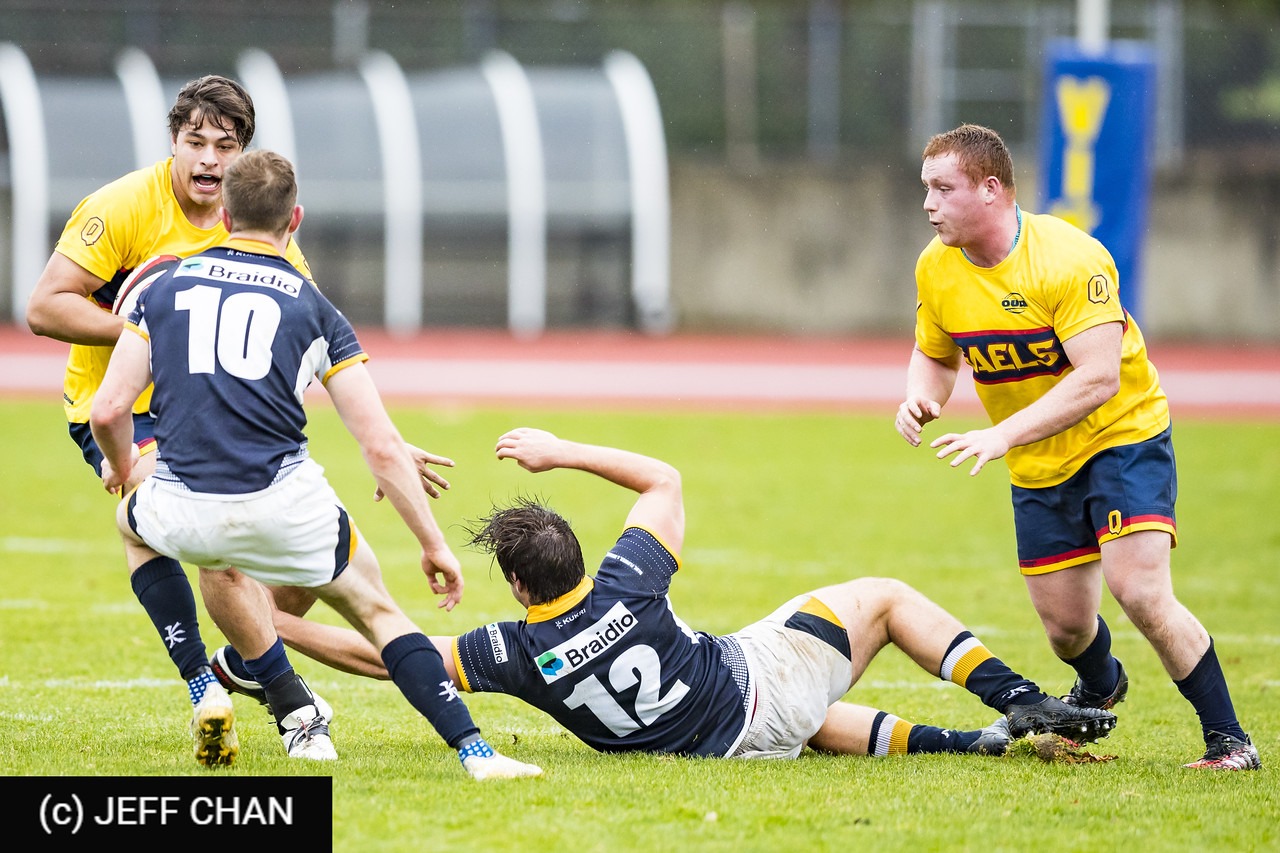 Tristan RUSE -  Queen's University - University of British Columbia - Rugby - CANUMENS 2018 - Queen's U vs U British Columbia - Gold Game by Jeff Chan (#CANUMENS1809) Photo by: Jeff Chan | Siuxy Sports 2018-11-25