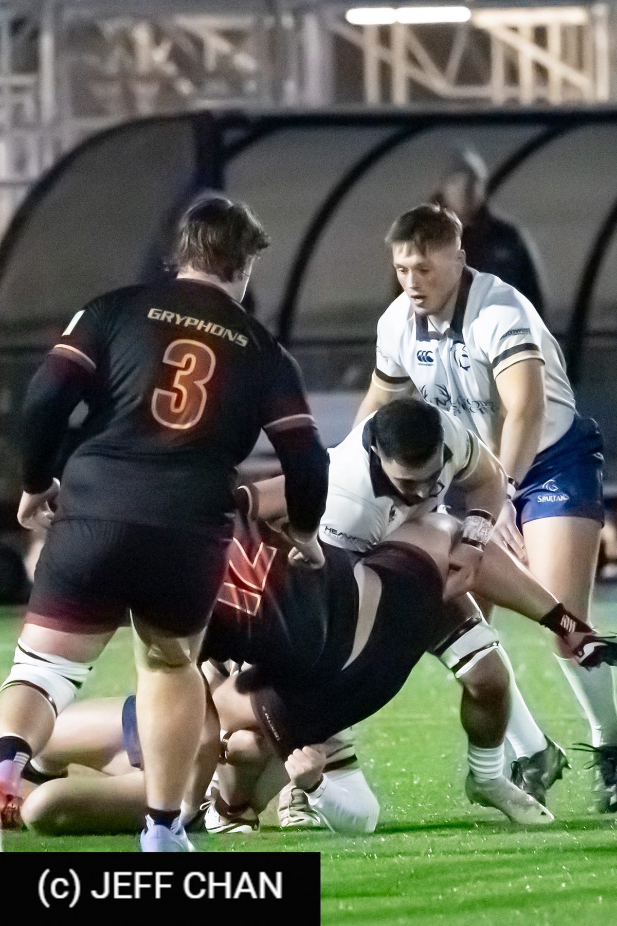  University of Guelph - Trinity Western University - Rugby - CANUMENS 2023 - Quarter final - Guelph vs Trinity Western by Jeff Chan (#CANUMENS2302) Photo by: Jeff Chan | Siuxy Sports 2023-11-15