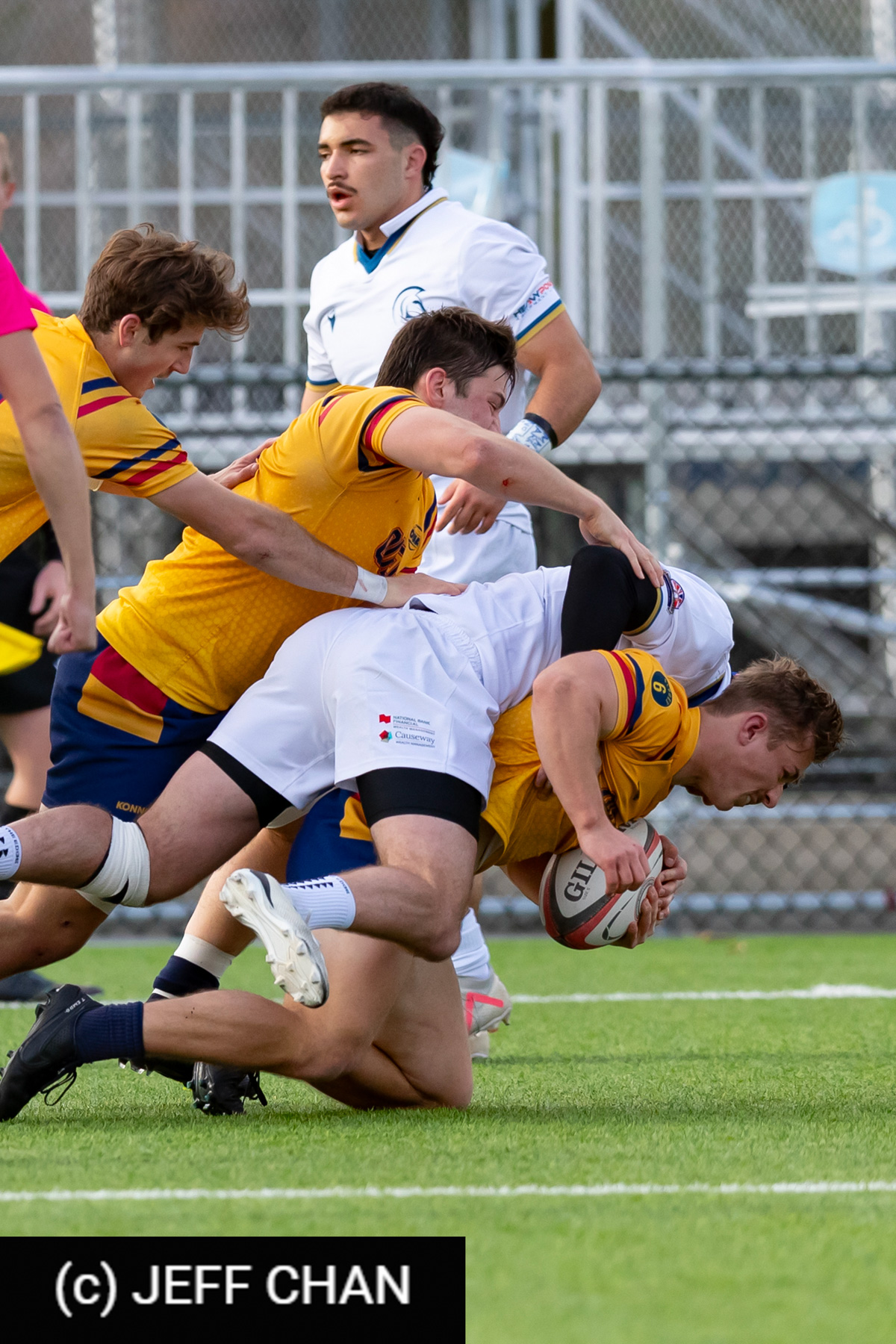 Genaro GANDOLFO -  Queen's University - Trinity Western University - Rugby - CANUMENS 2023 - Queen's vs Trinity U by Jeff Chan (#CANUMENS2309) Photo by: Jeff Chan | Siuxy Sports 2023-11-19