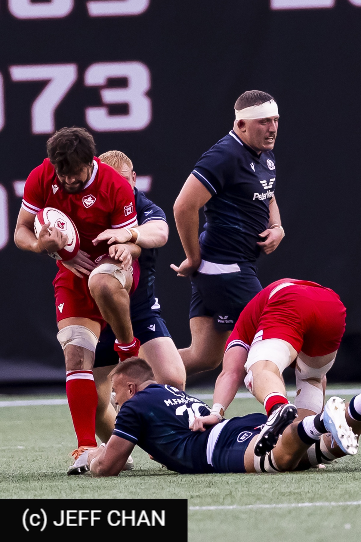  Canada Rugby XV M - Scotland national rugby union team - Rugby - Canada vs Scotland - 2024 TD Place - Post Game - by Jeff Chan (#CANSCO240709) Photo by: Jeff Chan | Siuxy Sports 2024-07-06