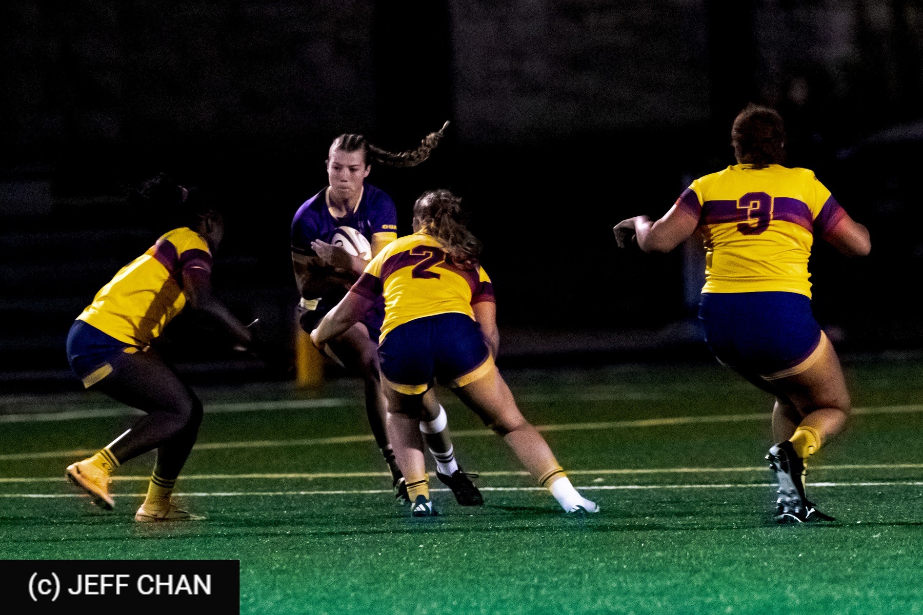 Queen's University - Wilfrid Laurier University - Rugby - OUA 2025 Queen's (W) vs Laurier (#OUW25QWLA10) Photo by: Jeff Chan | Siuxy Sports 2025-10-17