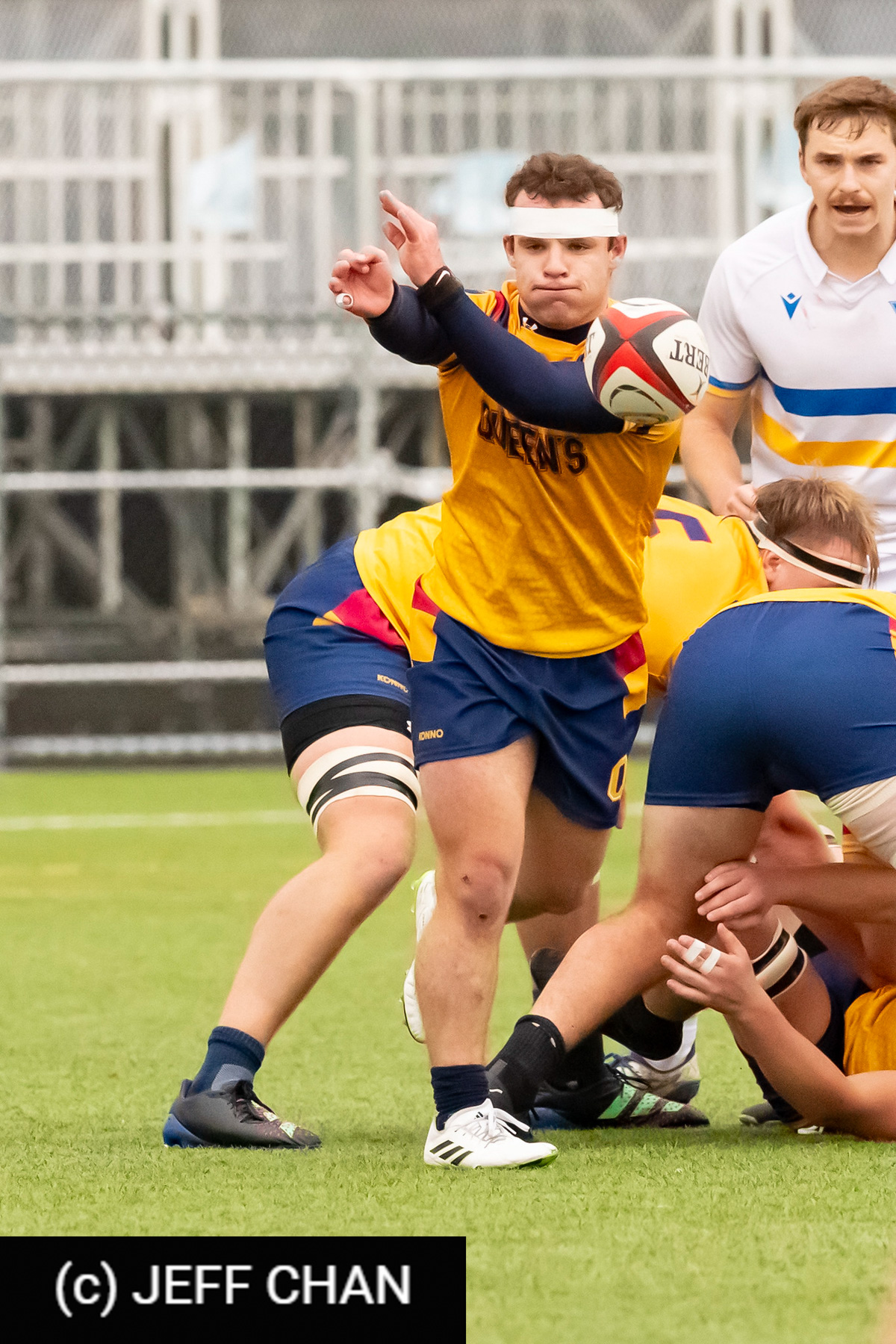 Adam DOYLE -  Queen's University - University of Victoria - Rugby - CANUMENS 2023 - Quarter final - Queen's vs UVic by Jeff Chan (#CANUMENS2301) Photo by: Jeff Chan | Siuxy Sports 2023-11-15