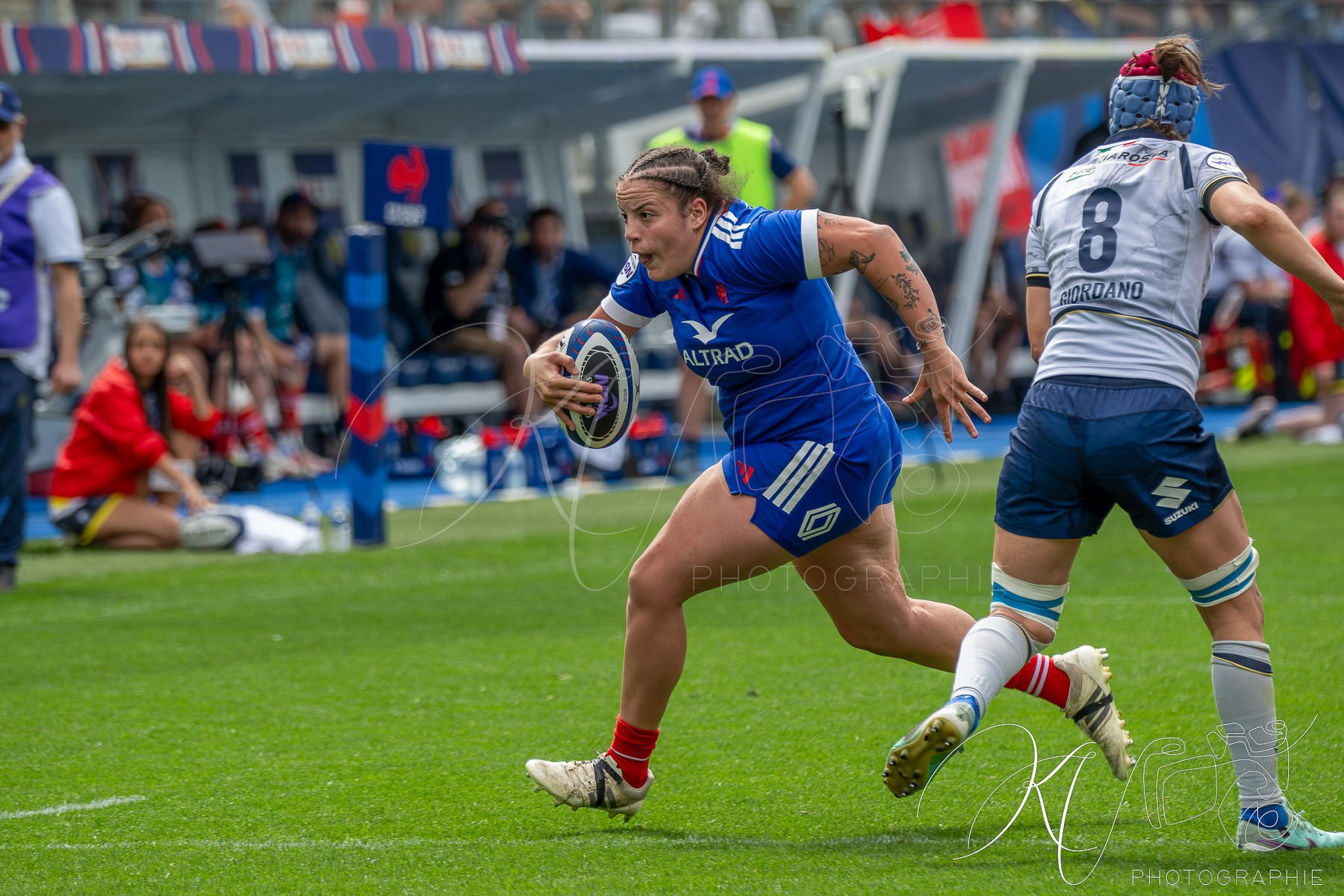  Équipe feminin de France de rugby à XV - Nazionale di rugby a 15 dell'Italia (F) - Rugby - 6 Nations 2026 W - France vs Italy (#6NW26FRIT04) Photo by: Karine Valentin | Siuxy Sports 2026-04-11