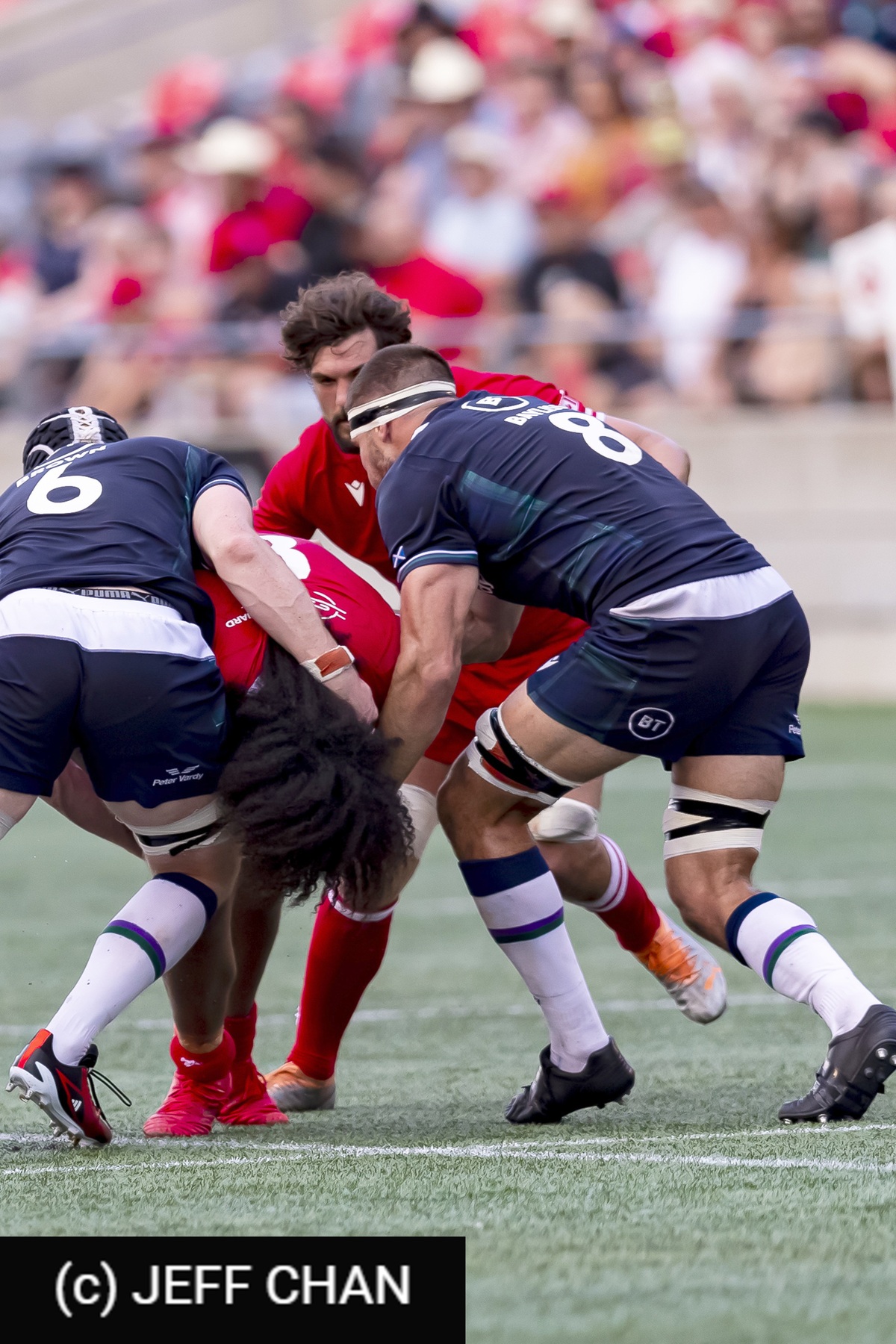  Canada Rugby XV M - Scotland national rugby union team - Rugby - Canada vs Scotland - 2024 TD Place - Post Game - by Jeff Chan (#CANSCO240709) Photo by: Jeff Chan | Siuxy Sports 2024-07-06