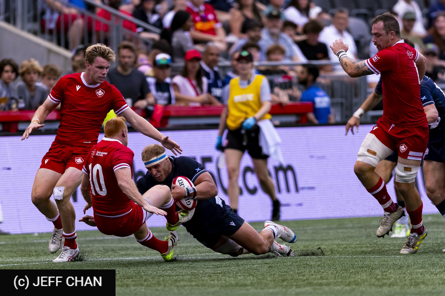  Canada Rugby XV M - Scotland national rugby union team - Rugby - Canada vs Scotland - 2024 TD Place - Post Game - by Jeff Chan (#CANSCO240709) Photo by: Jeff Chan | Siuxy Sports 2024-07-06