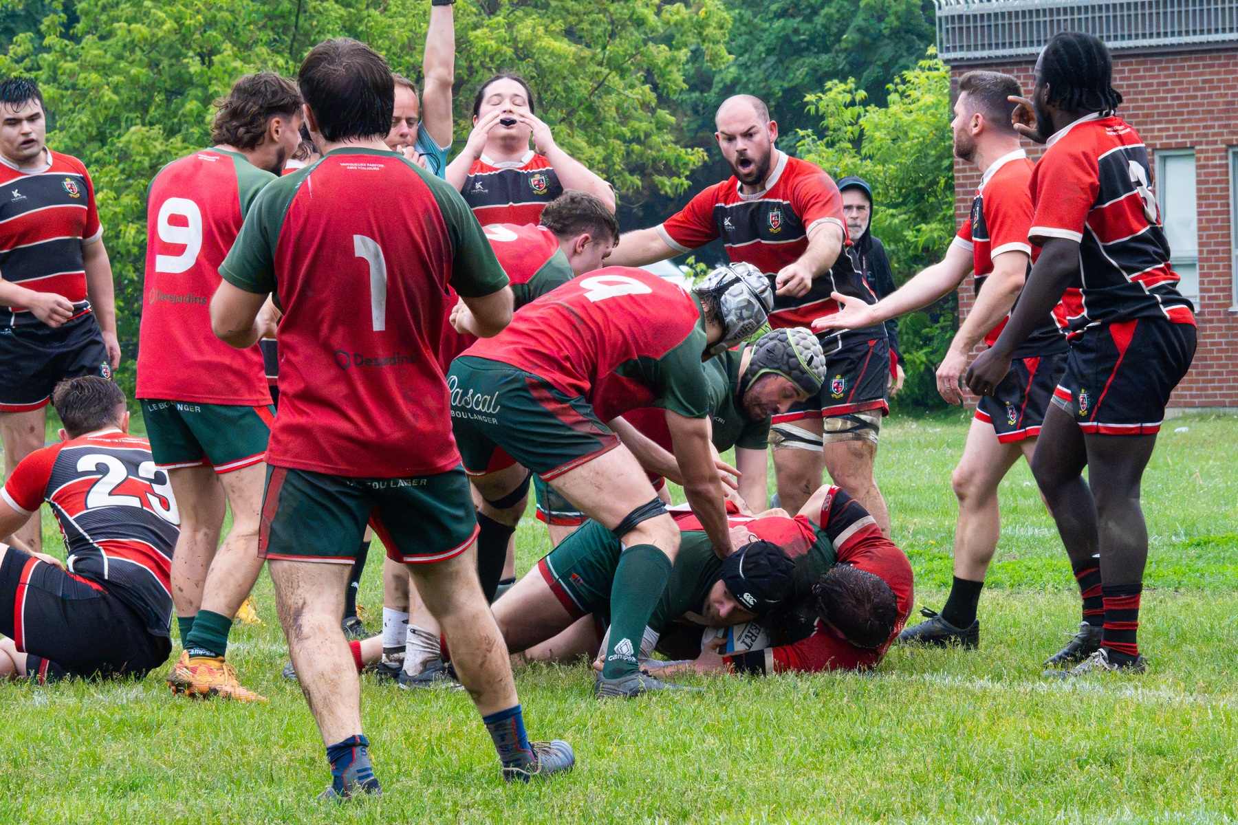 Paul SALANGRE -  Beaconsfield Rugby Football Club - Rugby Club de Montréal - Rugby - RQ 2026 - Super Ligue Masc Réserve - Beaconsfield vs Rugby Club de Montréal - Par Coraline (#RQ26SLMCRBRM6) Photo by: Coraline Brochet | Siuxy Sports 2026-06-06