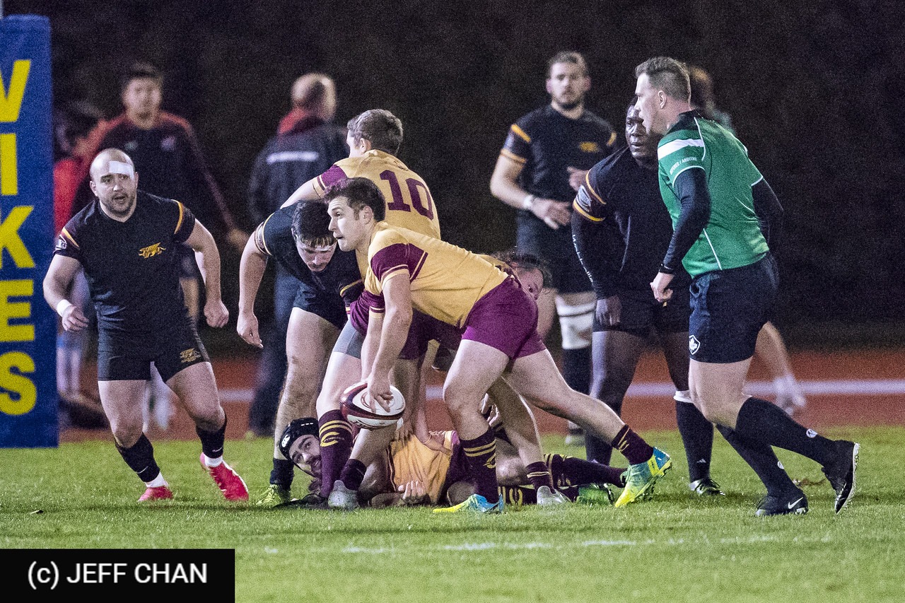  University of Guelph - Université Concordia - Rugby - CANUMENS 2018 - U Guelph vs Concordia U by Jeff Chan (#CANUMENS1801) Photo by: Jeff Chan | Siuxy Sports 2018-11-23