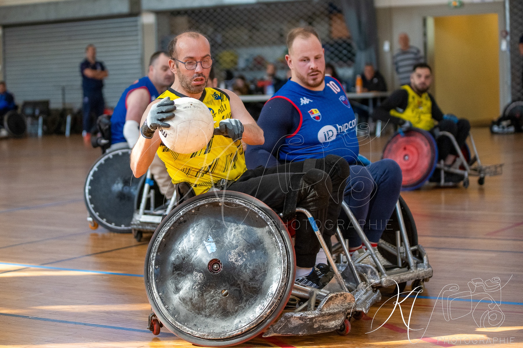  FC Grenoble Rugby - ASM Clermont Auvergne - Wheelchair rugby - FFRF 2026 - Championnat de France - Rugby Fauteuil (#FFRF26CHFGC4) Photo by: Karine Valentin | Siuxy Sports 2026-04-04