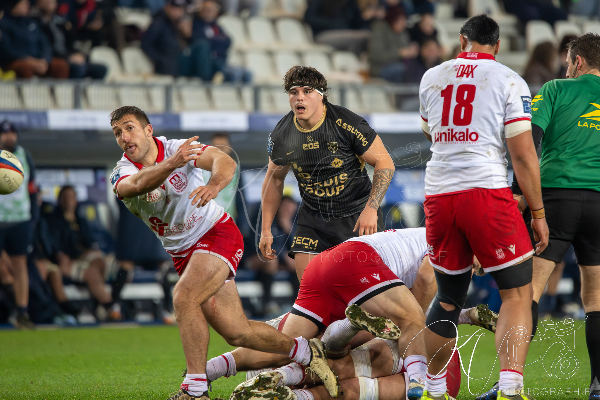  FC Grenoble Rugby - US Dax - Rugby - FFR 2025 - Pro D2 - FC Grenoble vs DAX (#FFR25PD2FD12) Photo by: Karine Valentin | Siuxy Sports 2025-12-19