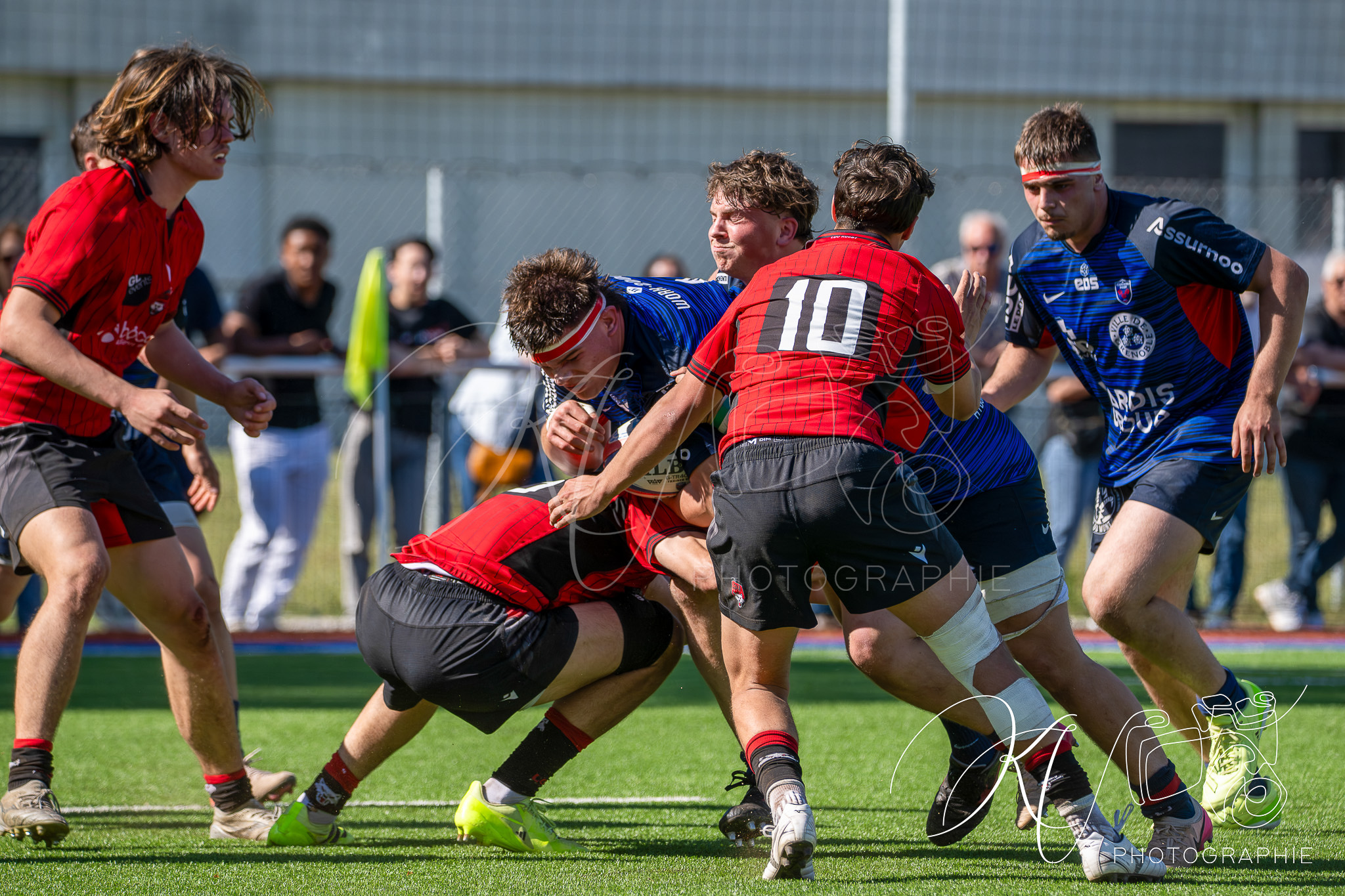  FC Grenoble Rugby - Lyon Olympique Universitaire - Rugby - FFR 2026 - Crabos - FC Grenoble vs Lyon Olympique Universitaire (#FFR26CRFCGLO4) Photo by: Karine Valentin | Siuxy Sports 2026-04-18