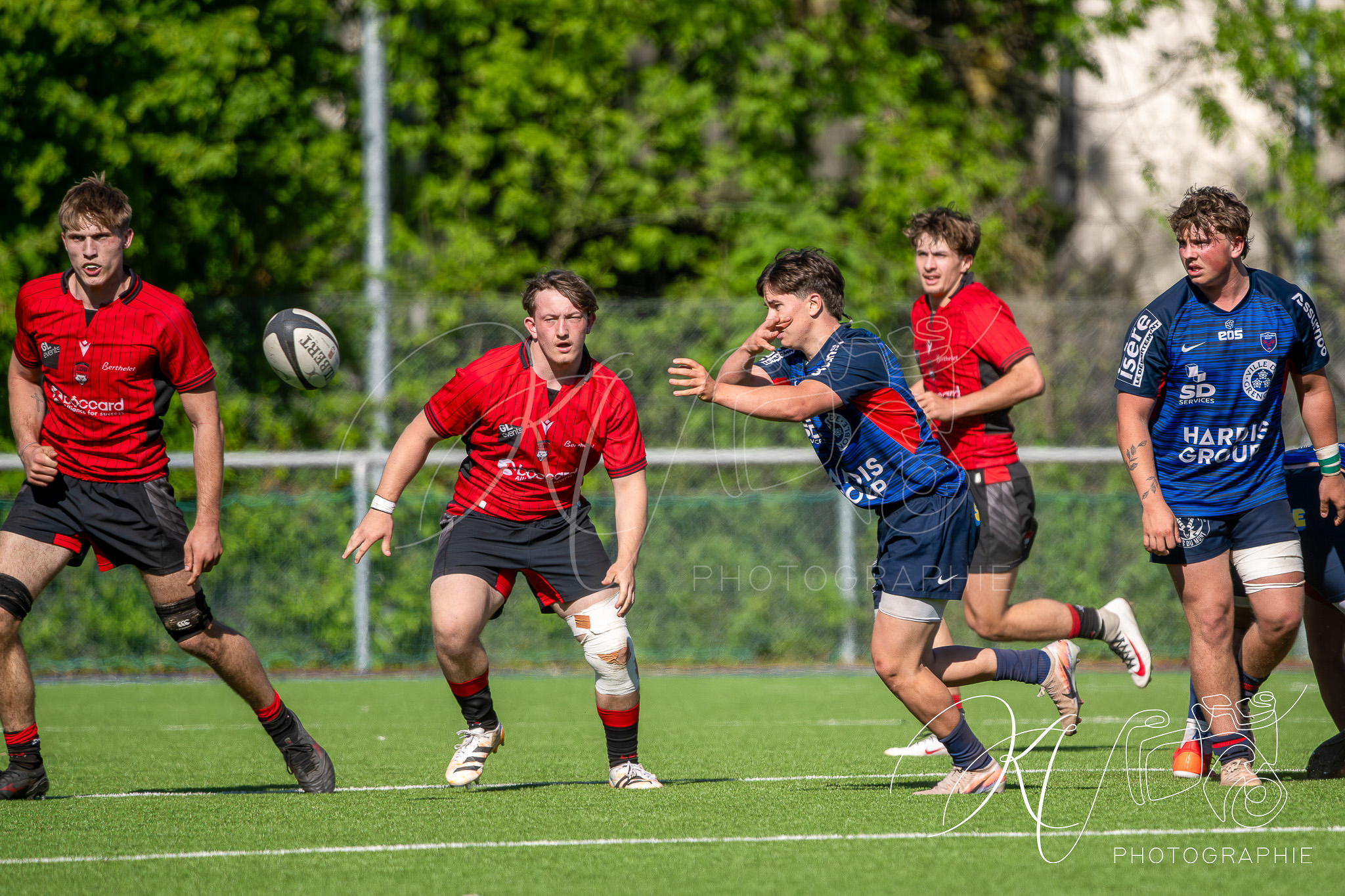  FC Grenoble Rugby - Lyon Olympique Universitaire - Rugby - FFR 2026 - Crabos - FC Grenoble vs Lyon Olympique Universitaire (#FFR26CRFCGLO4) Photo by: Karine Valentin | Siuxy Sports 2026-04-18