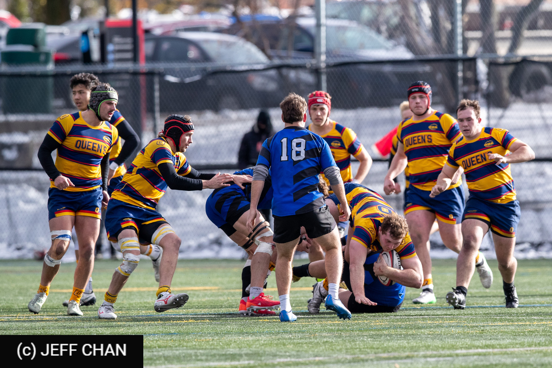  Université de Montréal - Queen's University - Rugby - CANUMENS 2025 - Université de Montréal vs Queen's University - Game#10 by Jeff Chan (#CANUMENS2560) Photo by: Jeff Chan | Siuxy Sports 2025-11-16
