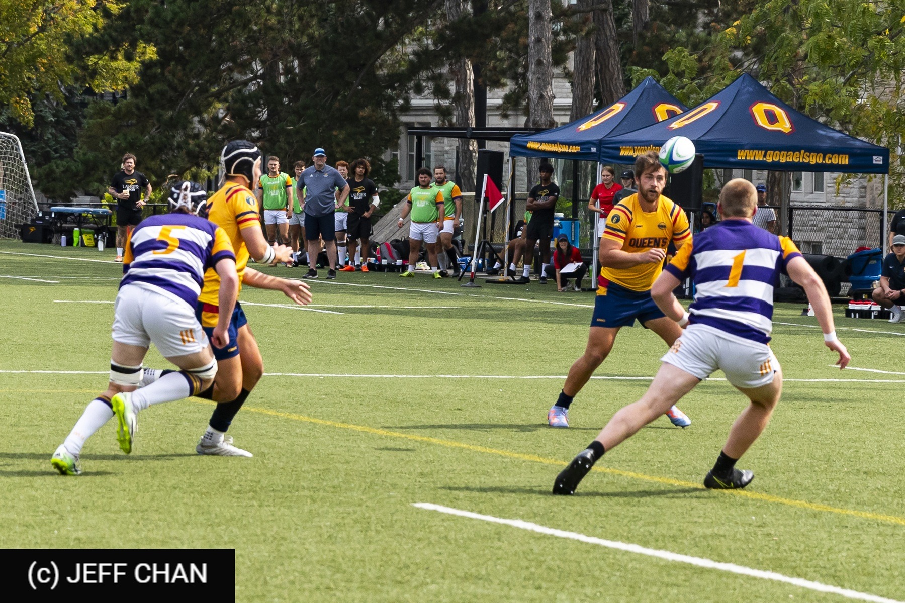  Queen's University - Wilfrid Laurier University - Rugby - OUA 2023 Queen's vs Laurier (#OUA23QULA09) Photo by: Jeff Chan | Siuxy Sports 2023-09-23