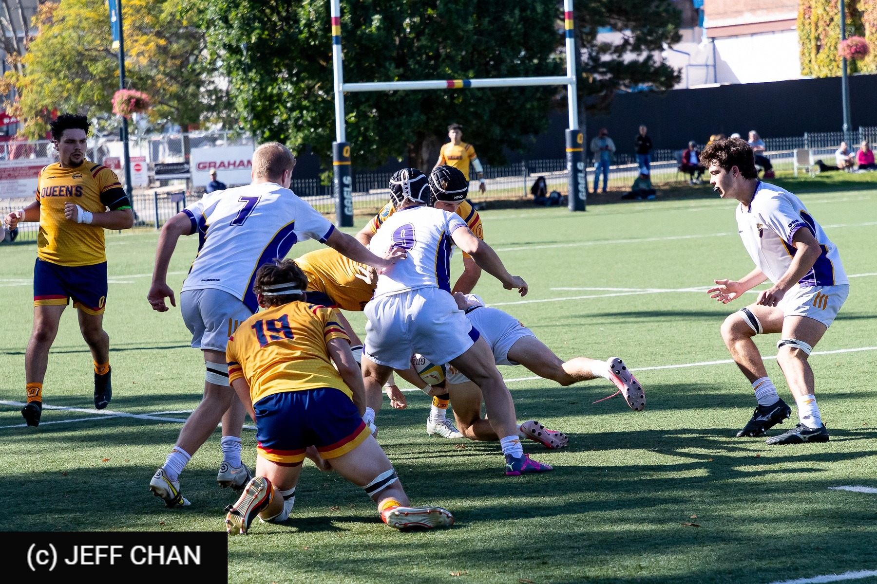  Queen's University - Wilfrid Laurier University - Rugby - OUA 2024 Queen's vs Laurier (#OUA24QULA10) Photo by: Jeff Chan | Siuxy Sports 2024-10-05
