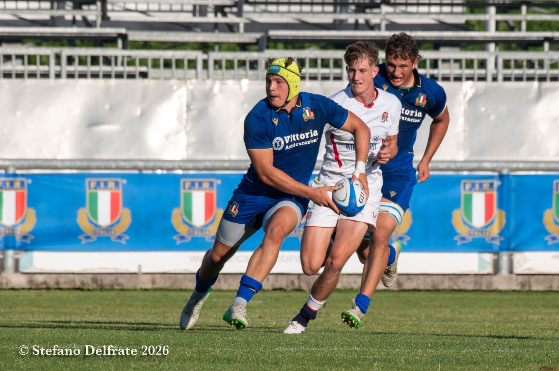  Nazionale di Rugby Italia U-20 - England U-20 national rugby union team - Rugby - Rugby 2026 U-20 - Italia vs England (#R26U20ITEN6) Photo by: Stefano Delfrate | Siuxy Sports 2026-06-12