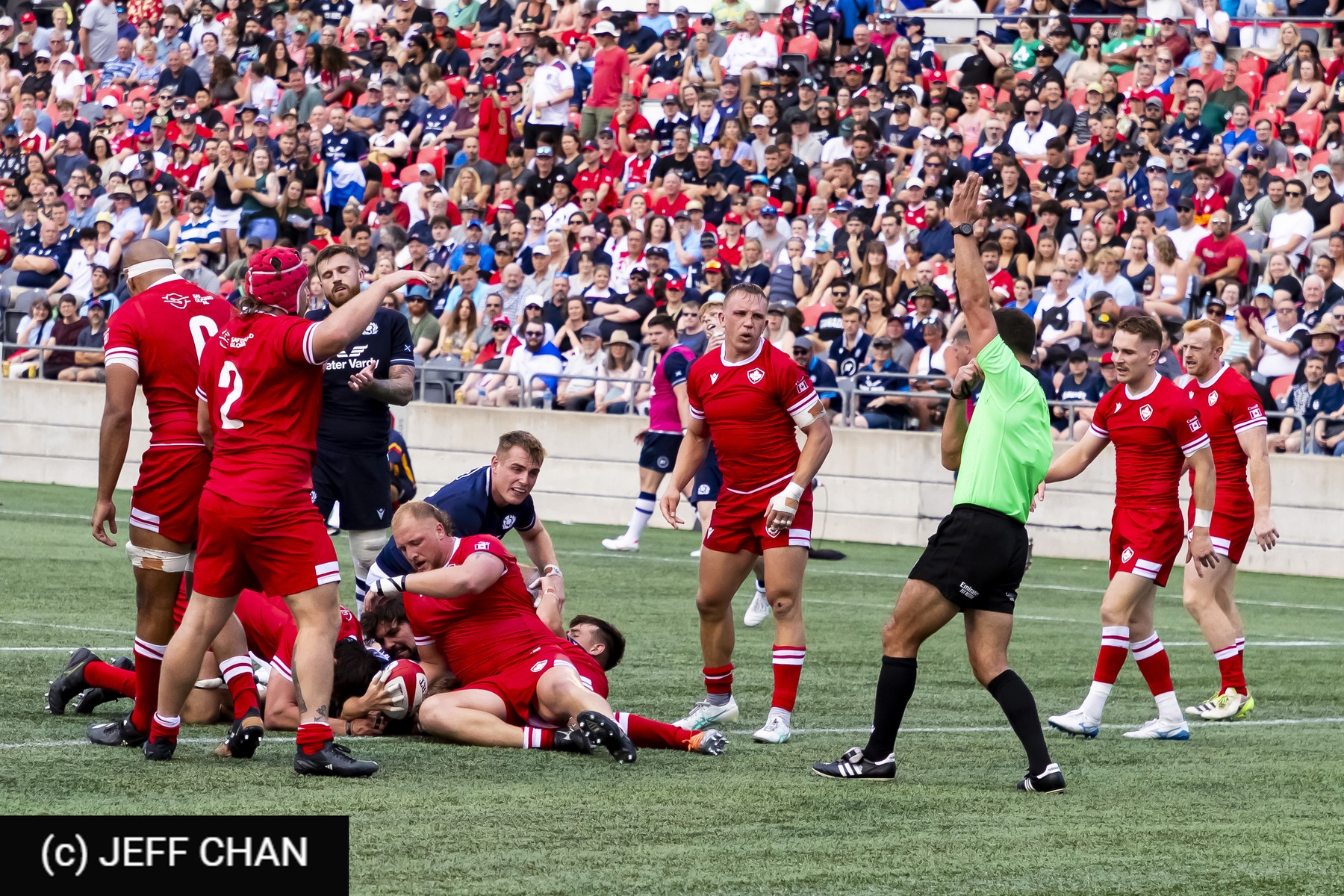  Canada Rugby XV M - Scotland national rugby union team - Rugby - Canada vs Scotland - 2024 TD Place - Post Game - by Jeff Chan (#CANSCO240709) Photo by: Jeff Chan | Siuxy Sports 2024-07-06
