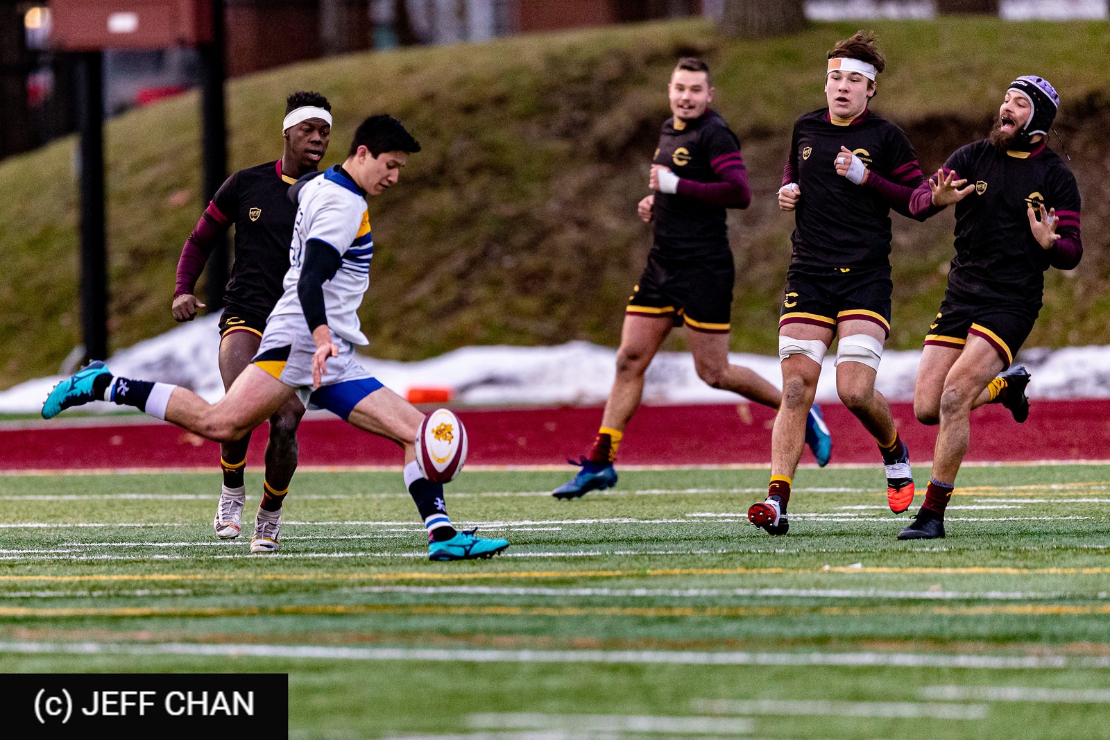 Eliott GOUSSANOU - Aidan MCMULLAN - Cameron POUW -  University of British Columbia - Université Concordia - Rugby - CANUMENS 2019 - U British Columbia vs Concordia U - by Jeff Chan (#CANUMENS1906) Photo by: Jeff Chan | Siuxy Sports 2019-11-22