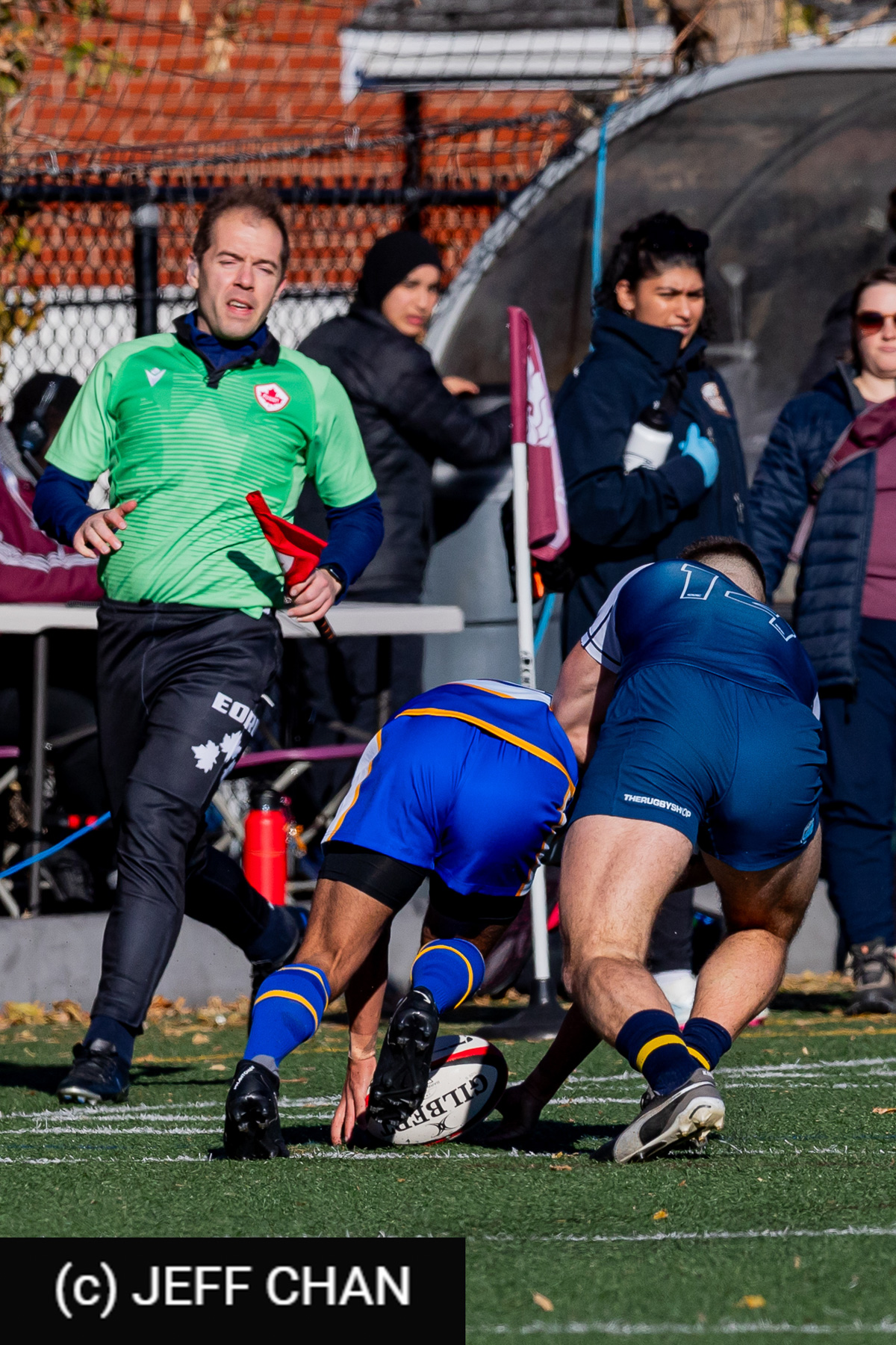  University of British Columbia - University of British Columbia Okanagan - Rugby - CANUMENS 2024 - Qtr final - UBC vs UBCO by Jeff Chan (#CANUMENS2401) Photo by: Jeff Chan | Siuxy Sports 2024-11-13