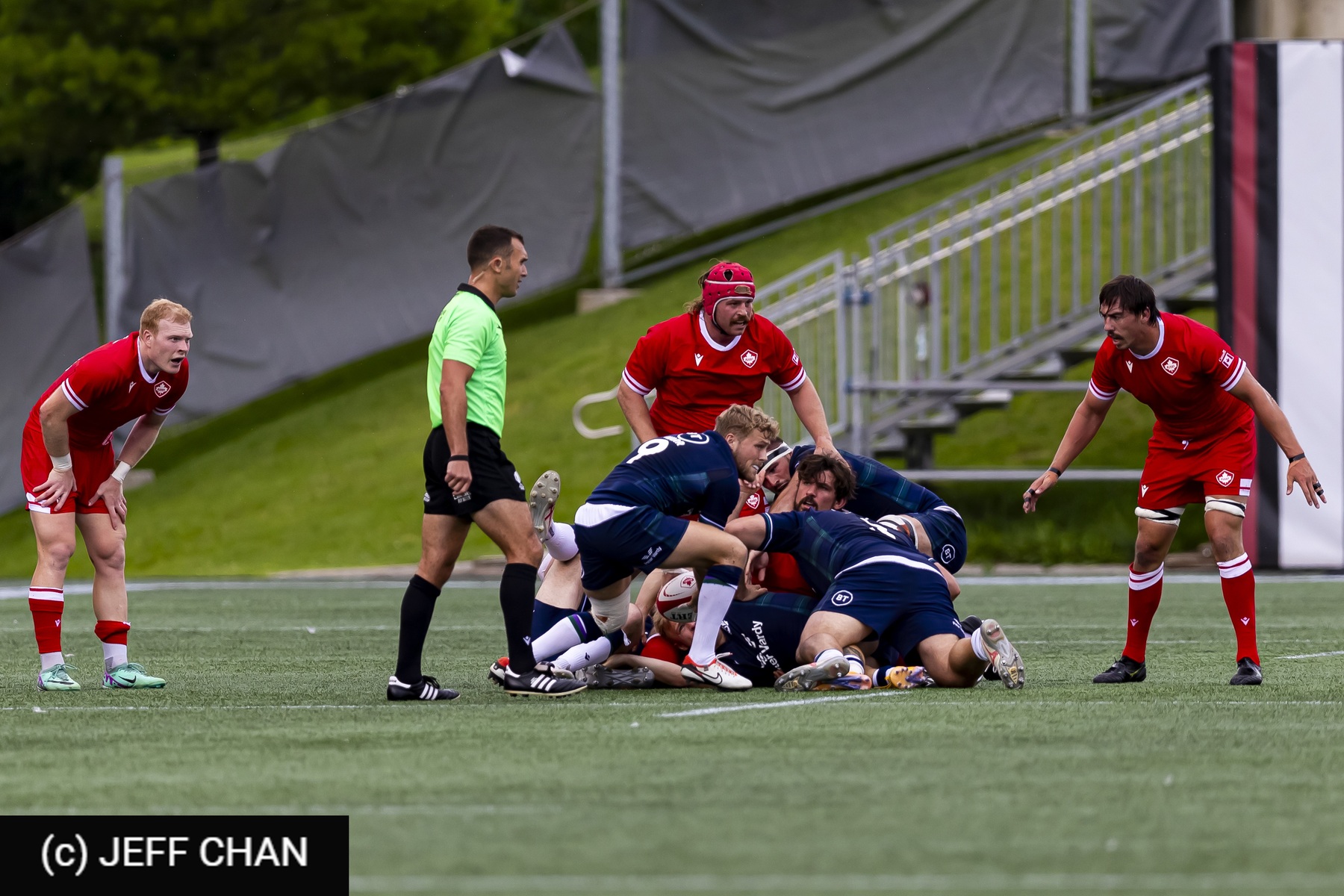  Canada Rugby XV M - Scotland national rugby union team - Rugby - Canada vs Scotland - 2024 TD Place - Post Game - by Jeff Chan (#CANSCO240709) Photo by: Jeff Chan | Siuxy Sports 2024-07-06