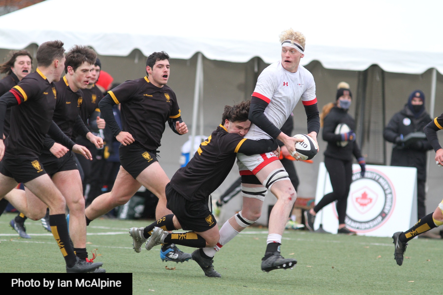 Adam BEAUPRÉ -  Royal Military College of Canada - Dalhousie University - Rugby - CANUMENS 2021 - RMC of Canada vs Dalhousie U - by Jeff Chan (#CANUMENS2109) Photo by: Jeff Chan | Siuxy Sports 2021-11-28