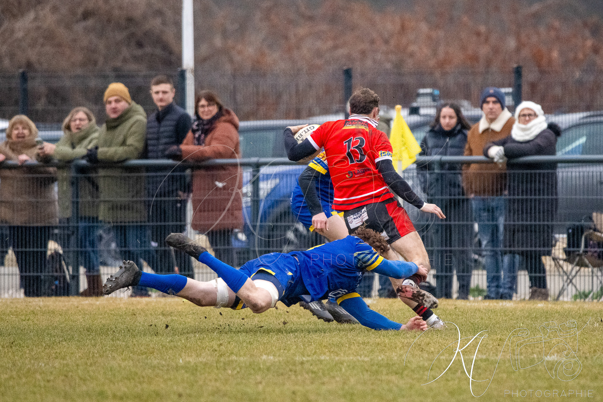  US Renage Rives Rugby - Beaurepaire - Rugby - FFR 2026 - Fed 3 - Renage Rives vs Beaurepaire (#FFR26F3RRBR01) Photo by: Karine Valentin | Siuxy Sports 2026-01-18