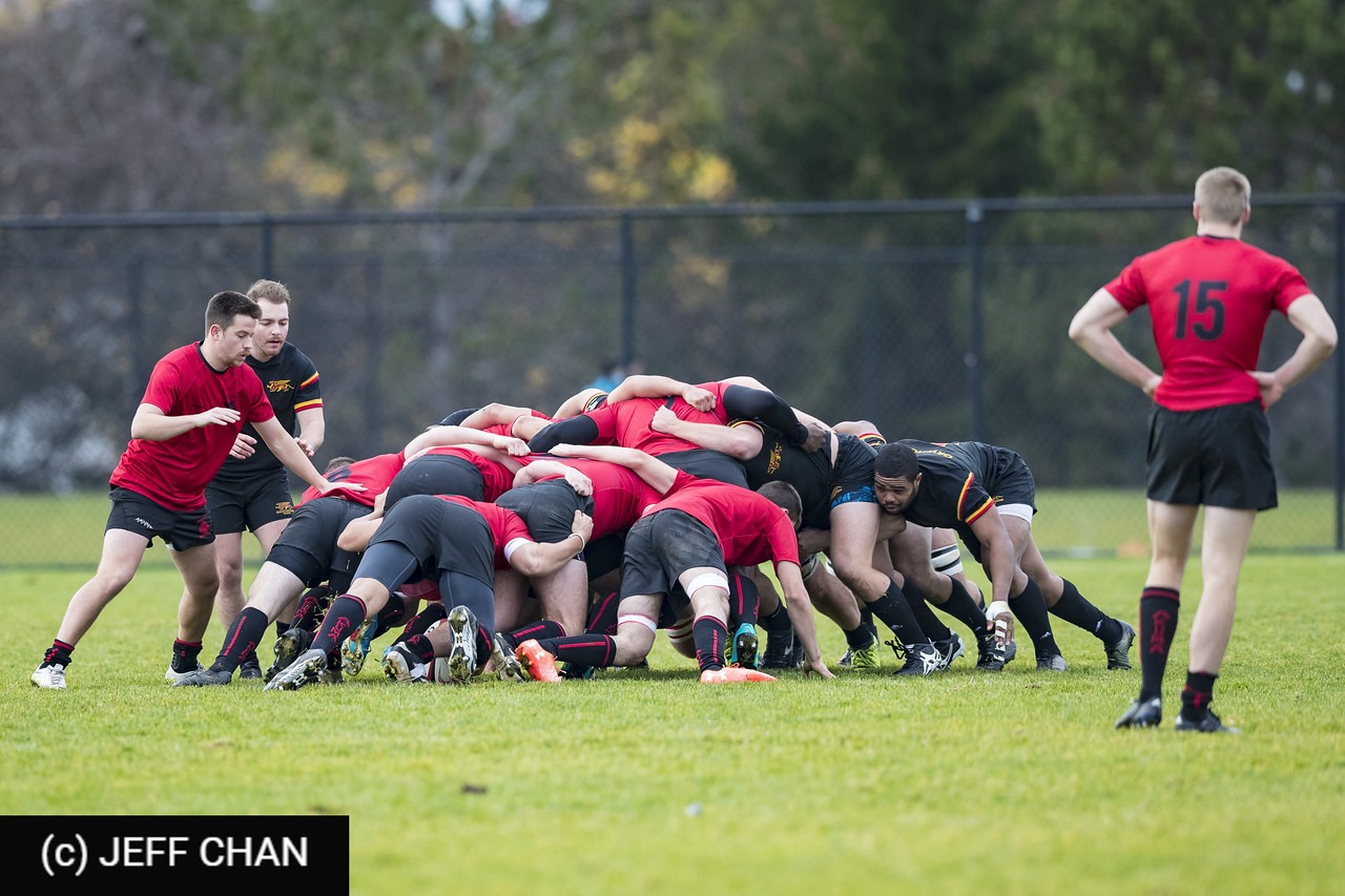 Cody WEESE-BURTON -  University of Guelph - University of New Brunswick - Rugby - CANUMENS 2018 - U Guelph vs U New Brunswick SJ by Jeff Chan (#CANUMENS1805) Photo by: Jeff Chan | Siuxy Sports 2018-11-24
