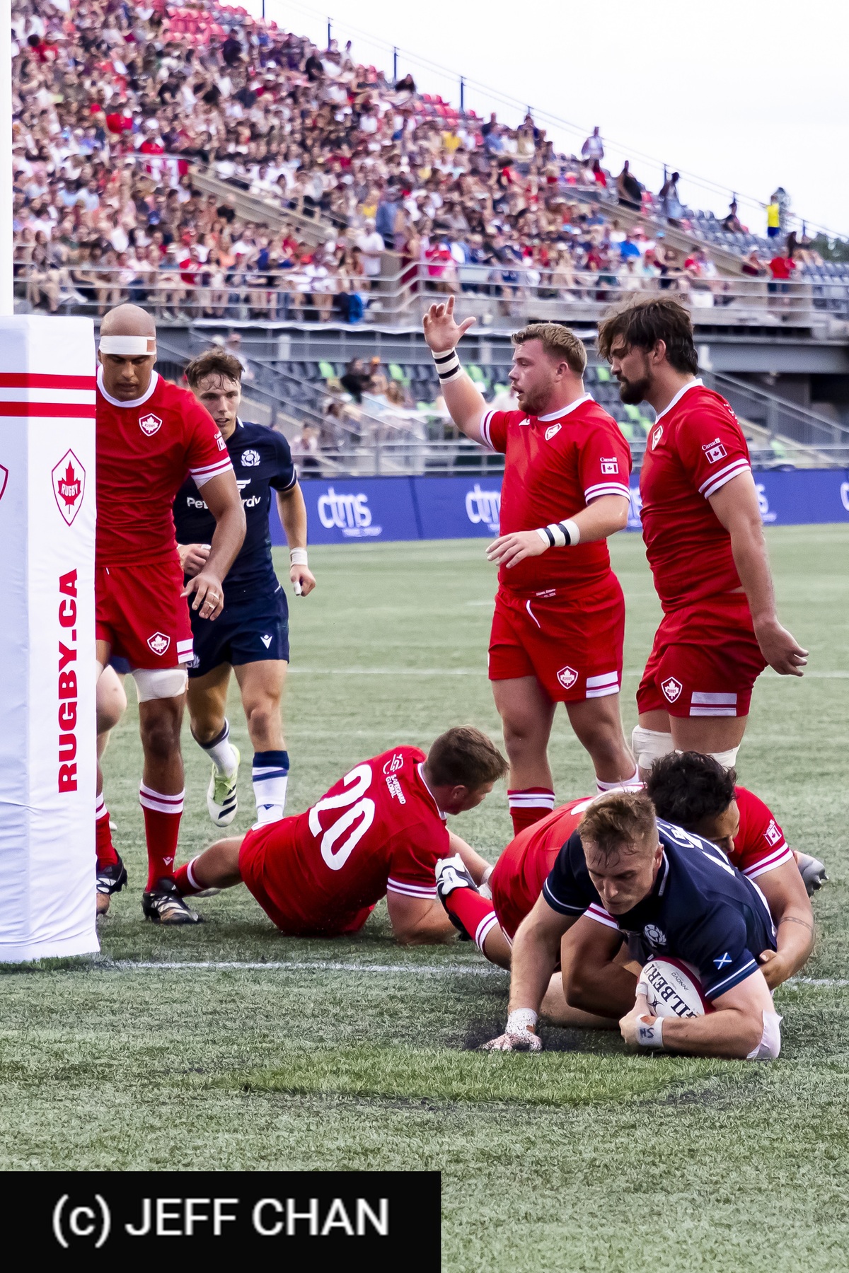  Canada Rugby XV M - Scotland national rugby union team - Rugby - Canada vs Scotland - 2024 TD Place - Post Game - by Jeff Chan (#CANSCO240709) Photo by: Jeff Chan | Siuxy Sports 2024-07-06