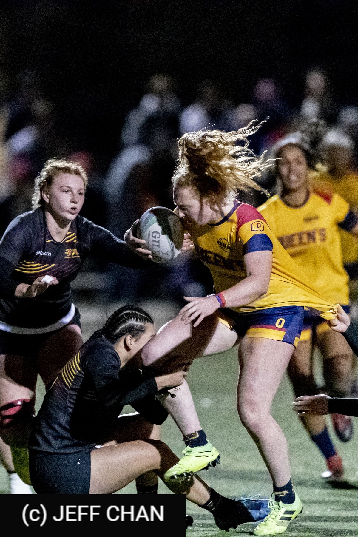  Queen's University - University of Guelph - Rugby - OUA 2022 Queen's (W) vs Guelph Champions (#OUW22QWGU10) Photo by: Jeff Chan | Siuxy Sports 2022-10-28